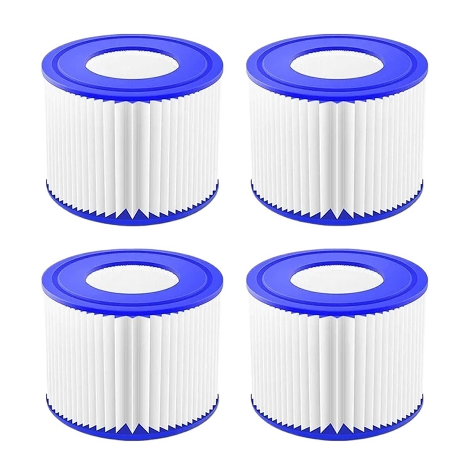 Sostituzione Cartuccia Filtro Vasca Idromassaggio Tipo VI Spa, Compatibile con Bestway, Compatibile con Intex, 1 O 4 Pezzi Opzionali, Accessorio for Piscina(4pcs)