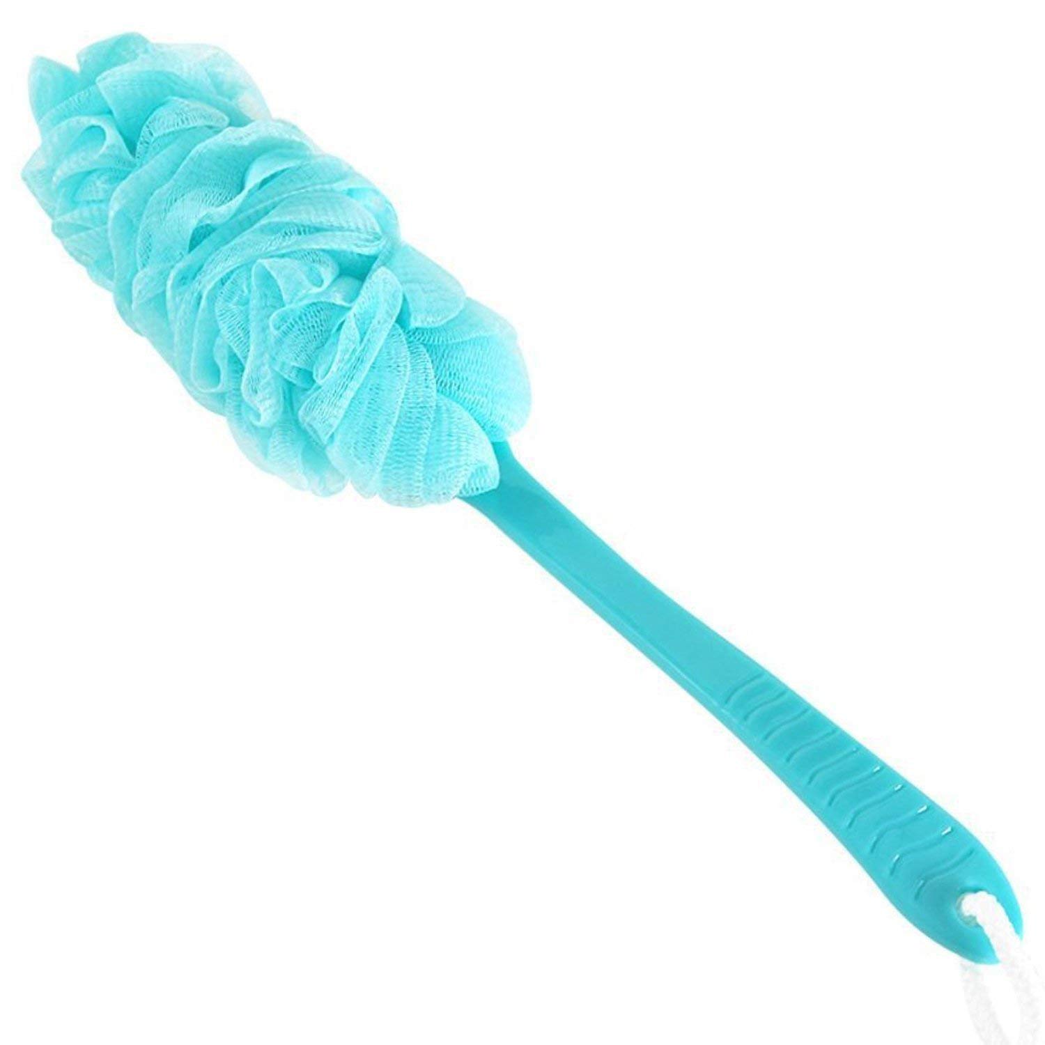 Vachi® Loofah Bathing Accessories, Long Handle Bathing Soft Loofah Sponge| Bathing Loofah for Men and Women| Ultra Soft Bath Sponge Loofah/Scrub (Set Of 1)-image-31
