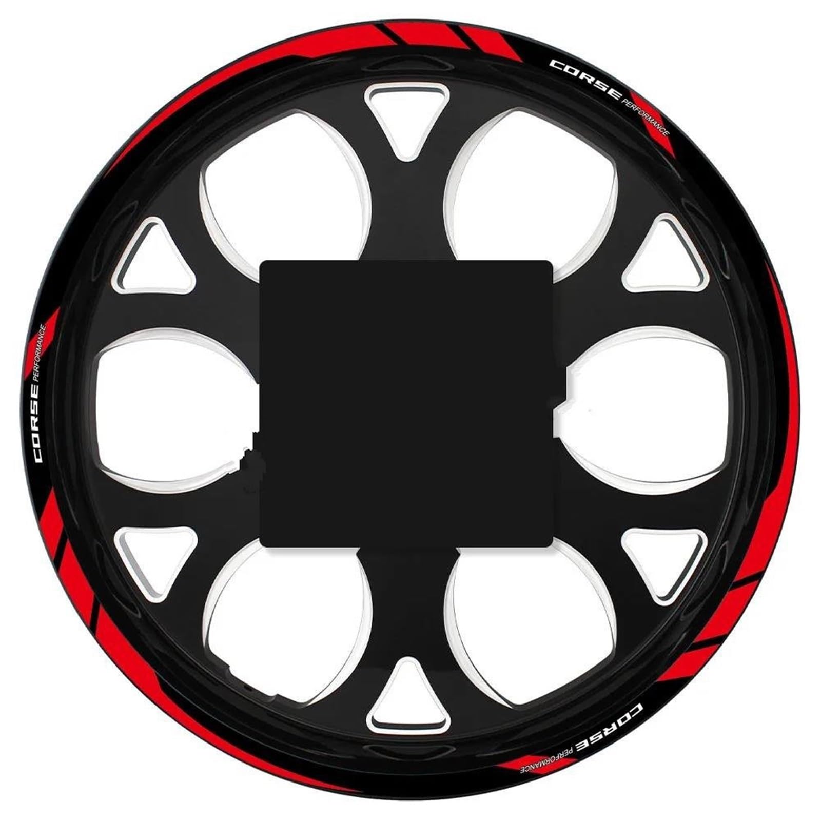 Wheel Sticker Rim Decal Hub Stripe Tape for Ducati for Monster 696 821 937 for Diavel for Panigale V4 848(Color9)