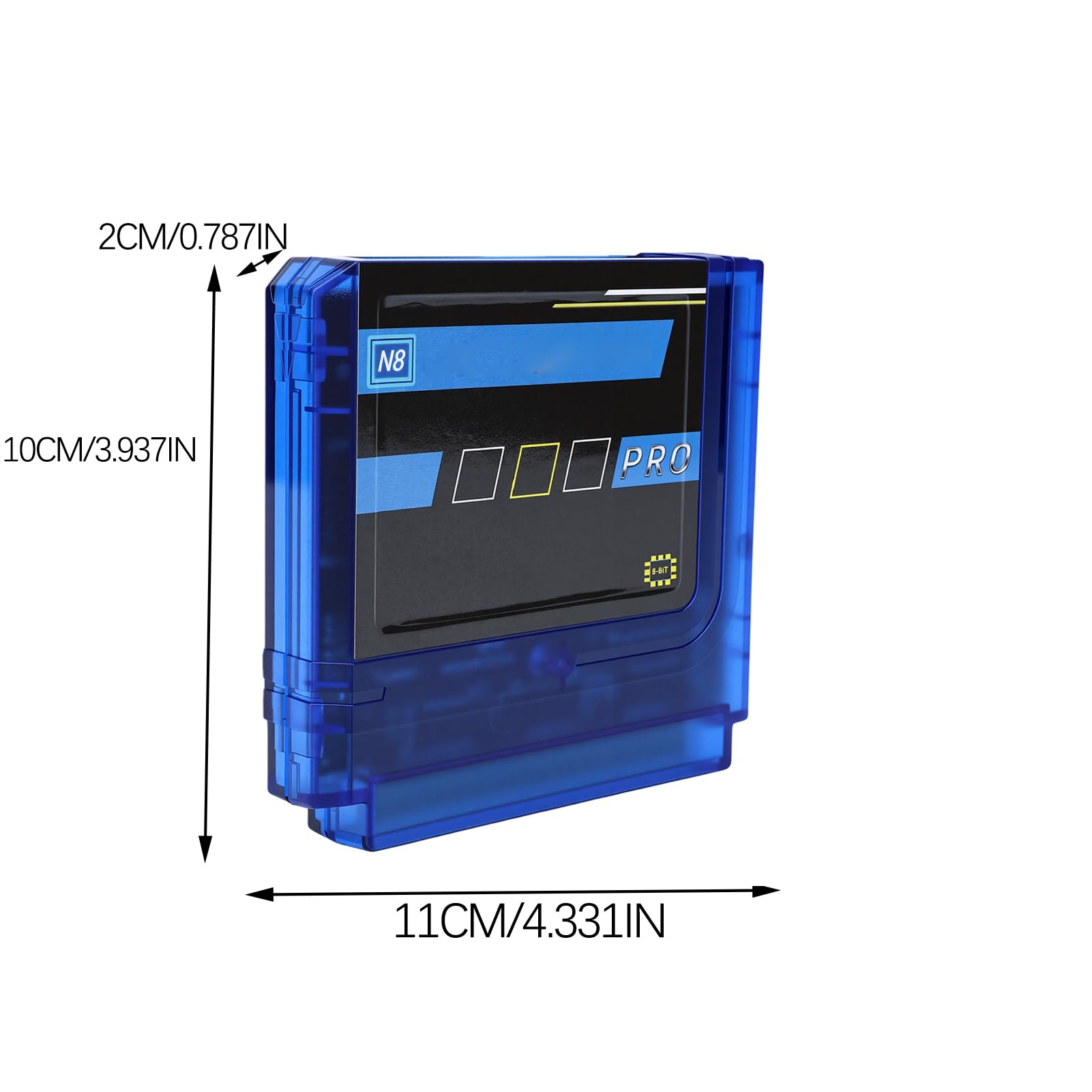Plyisty Cartuccia di Gioco da 16 GB, 2000 in 1 Multi Game per Console con Salvataggio in Tempo Reale e Trucchi di Gioco (BLUE)