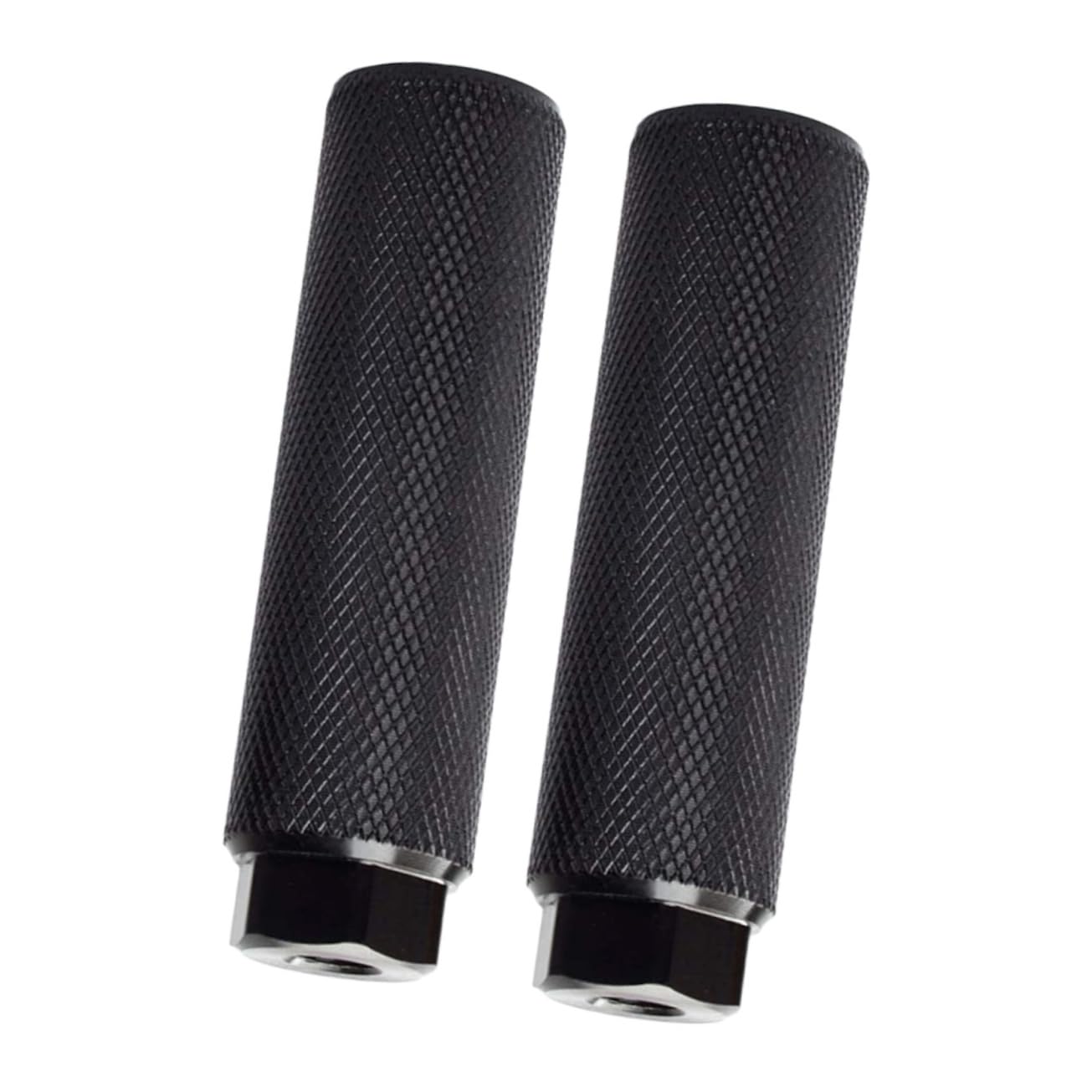 NAMOARLY 1 Pair Practical Bike Pedal Back Axle Cylinder Foot Lever for Mountain Bike Accessory Black Easy Install