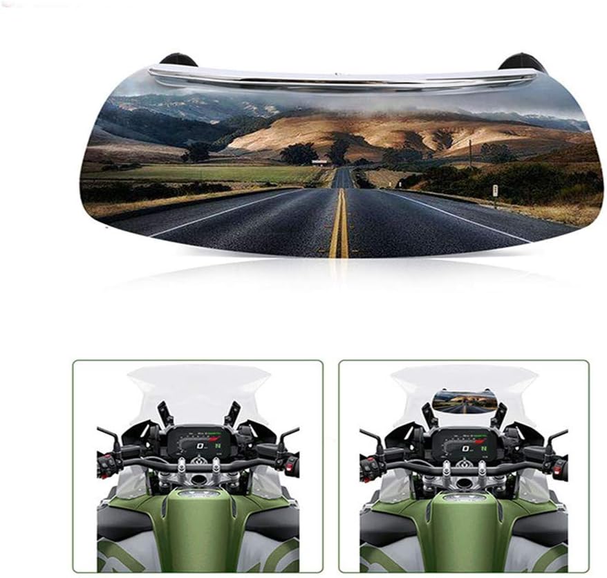 180 Degree Safety Rear View Mirror Wide Angle Rear View Mirror Large Blind Spot Mirrors Compatible with BMW R1200GS LC R1250GS ADV