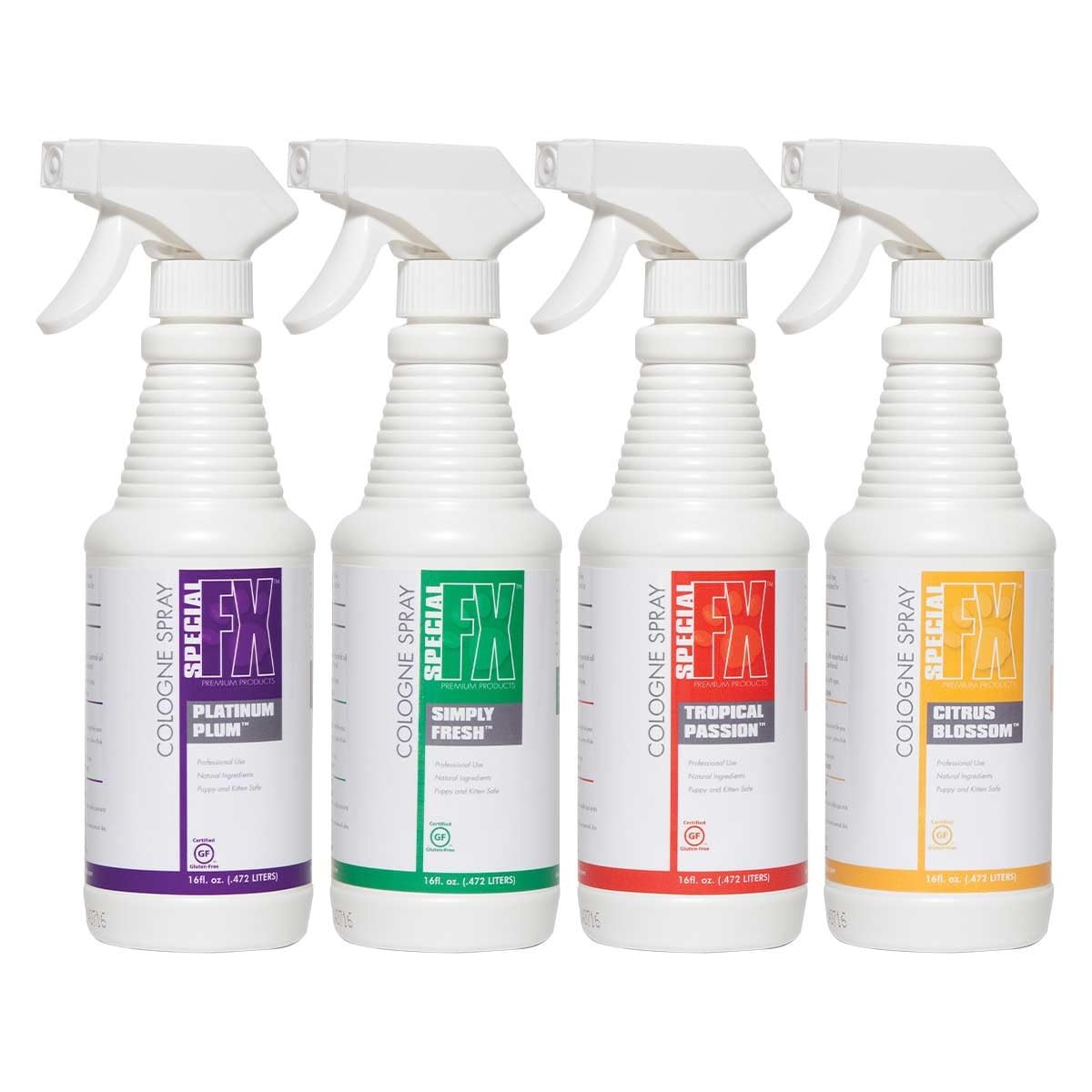 MPP Long Lasting Cologne Sprays for Dogs Cats and Equine Gluten Free All Natural (Red - Tropical Passion)