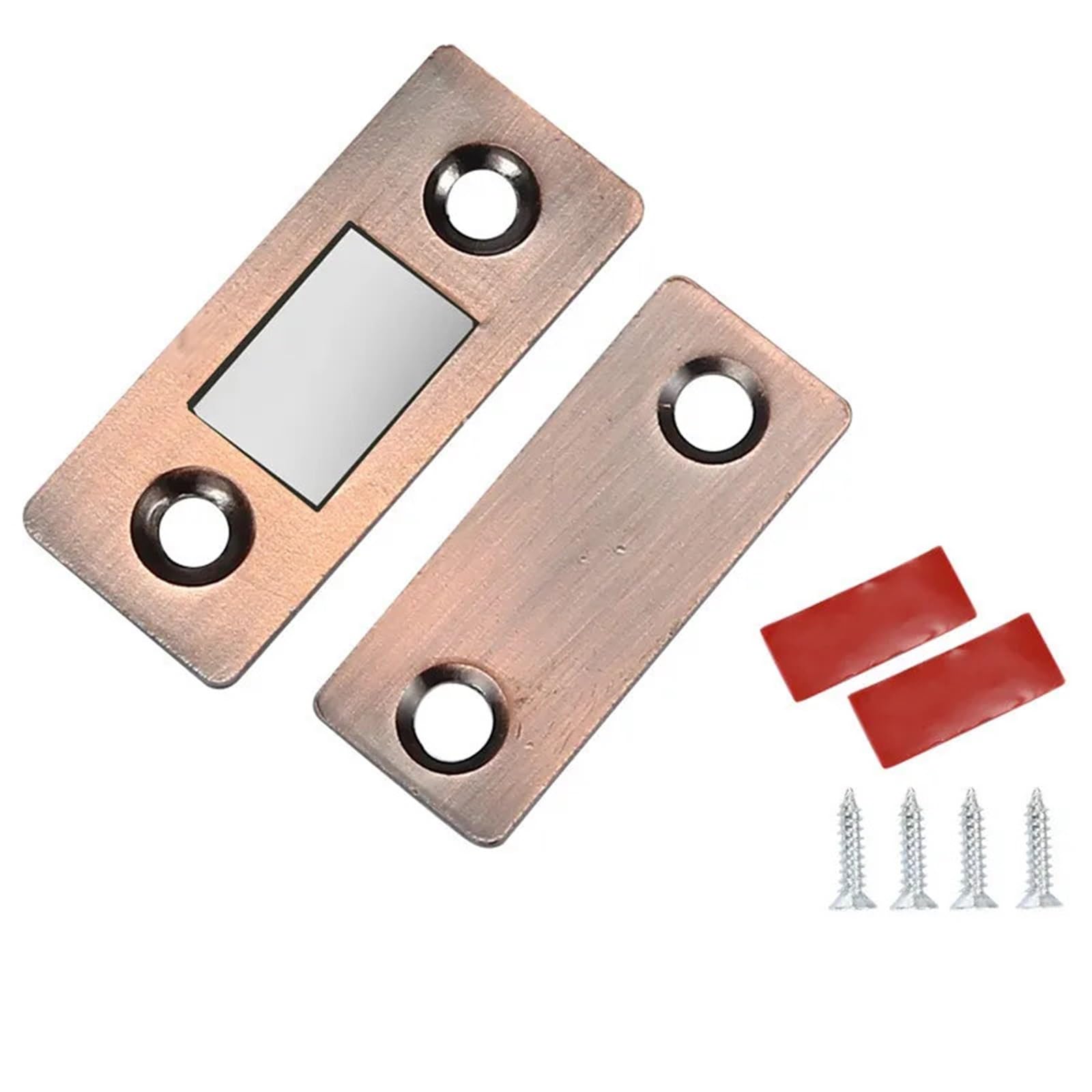 Ppqiru Rb With Stickers 10Pcs Magnetic Cabinet Catches Hidden Door Closer For Cupboards