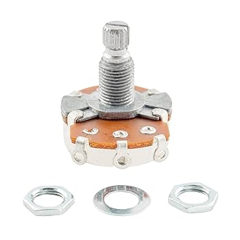 Amazon.com: Alpha B250K Pots Metric Split Standard Shaft 9.5