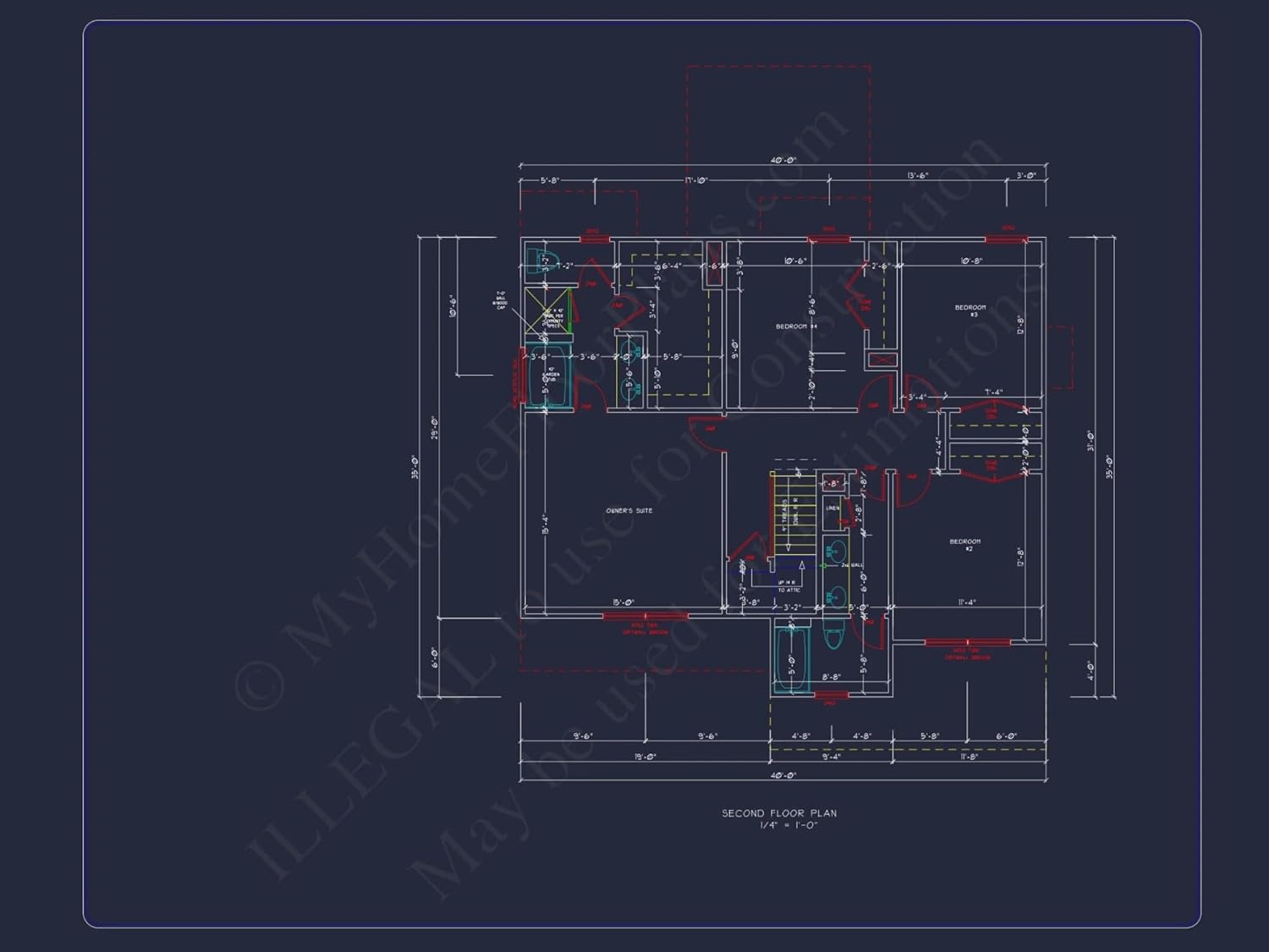 13-1515 House Plan - Spacious House Plan with Open Floor Plan and 4 Bedrooms