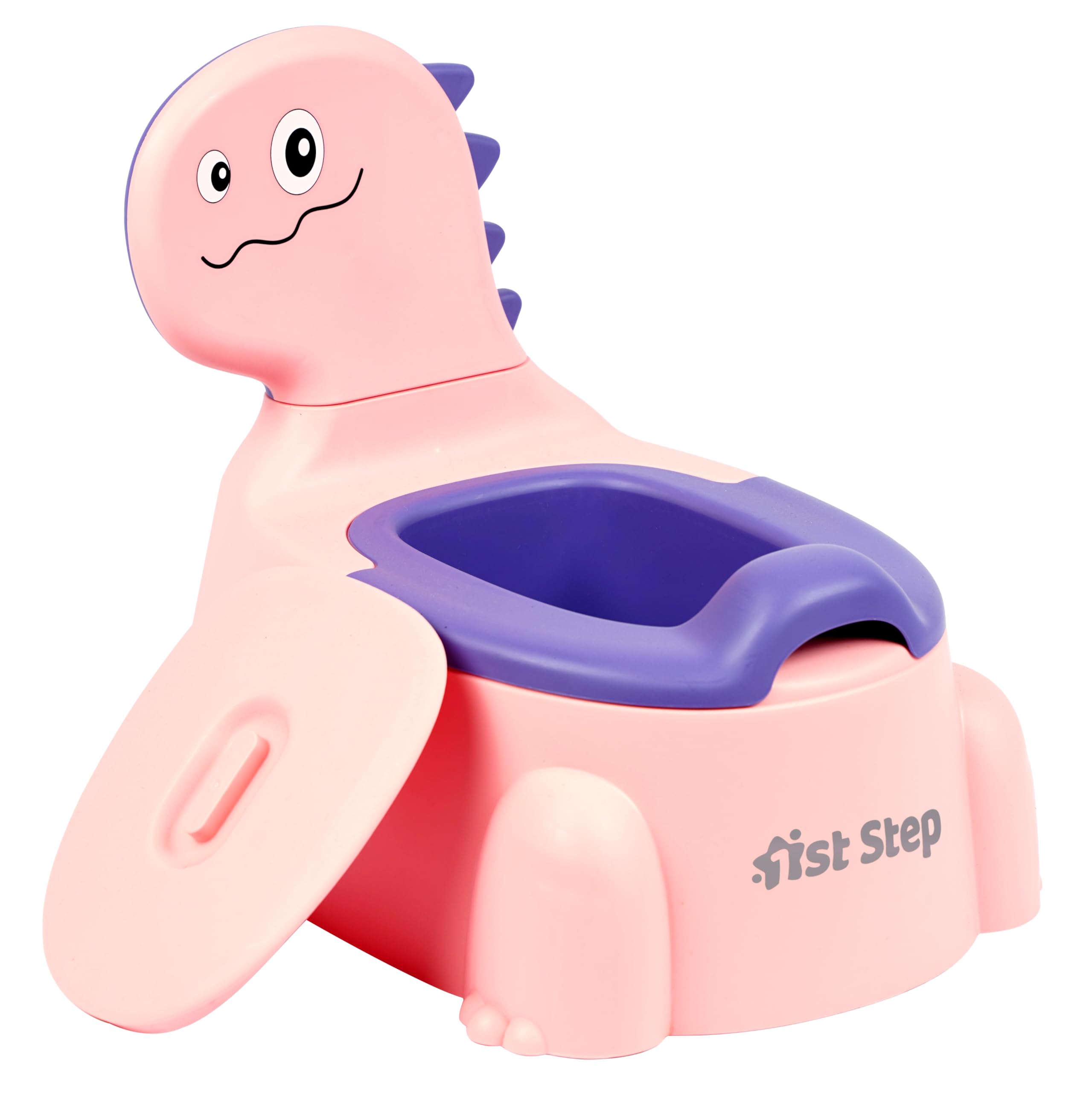 1st Step Baby Potty Seat/Potty Trainer Set Potty Box (Pink)-picture-21