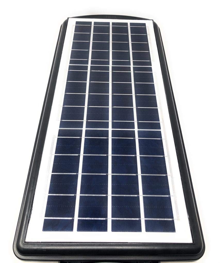 TEMPO DI SALDI Coppia Di Lampioni A Led 90W Con Pannello Solare Crepuscolare E Telecomando
