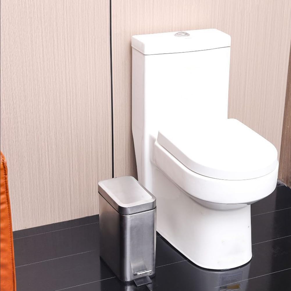 kosz na śmieci Hotel Vuilnisbak Huishoudelijke Flip Soft Close Rechthoekige Bin 5L Met Voering En Deksel Gebruik Als Mini Vuilnismand Prullenbak pojemnik