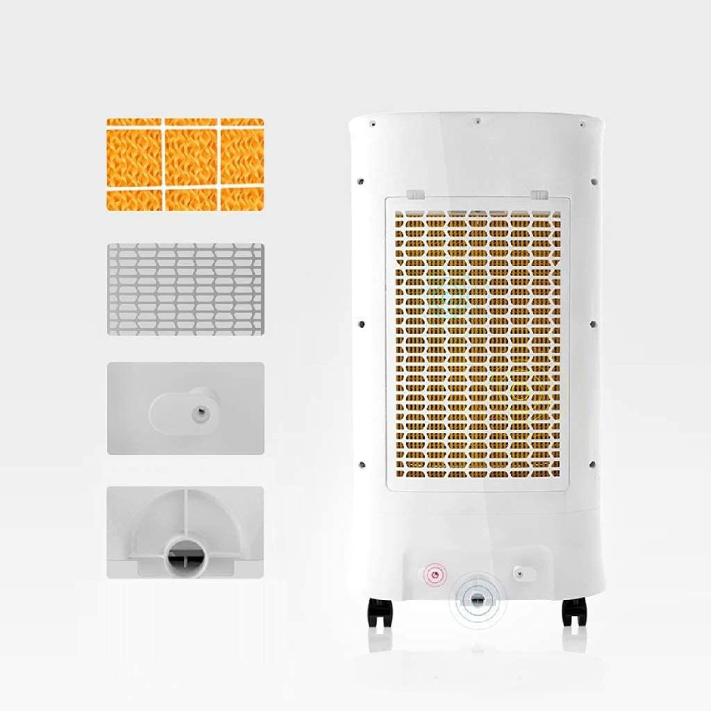 Air Coolers Evaporative Coolers Evaporative Humidifier Portable with Remote Control Misting Air Conditioner Fan and Bladeless Noiseless Fan for Office Dorm Room