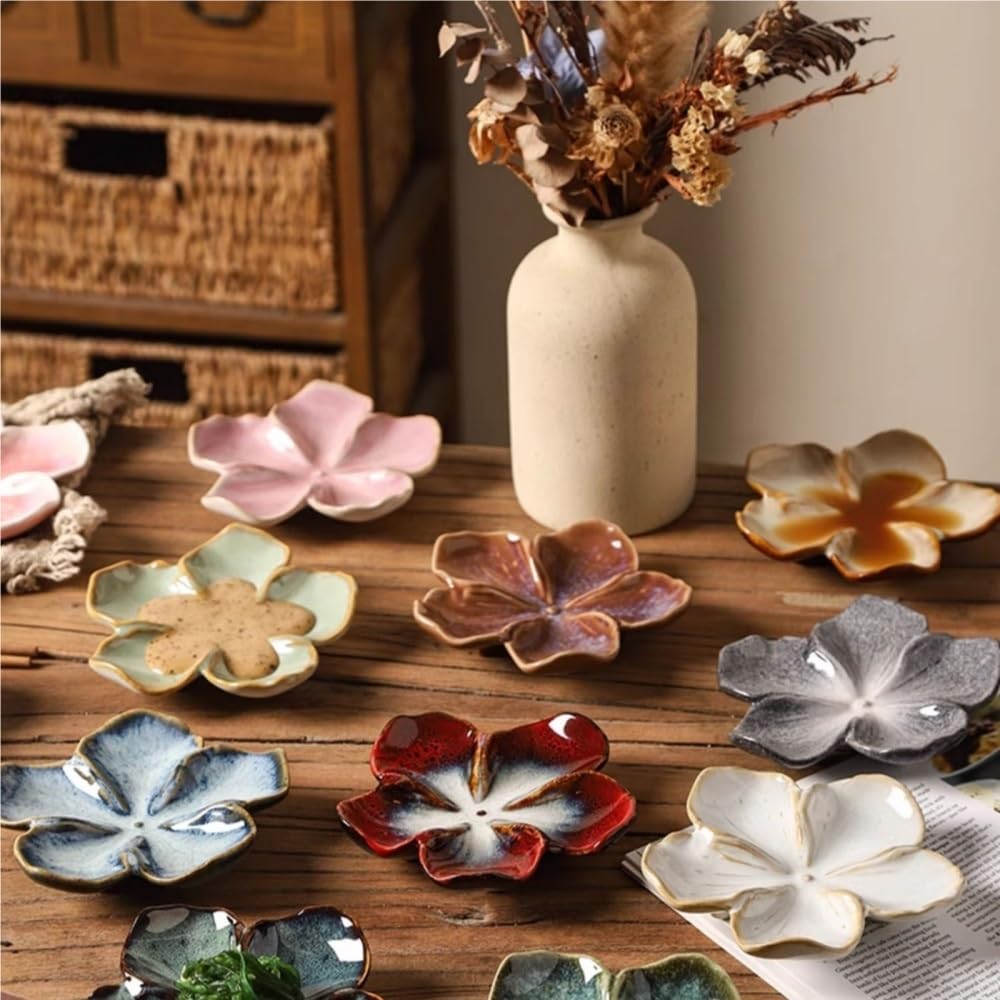 Ceramiczne małe miseczki do maczania przekąsek, deserów bocznych, przypraw, przystawek, octu, keczupu, 2 szt
