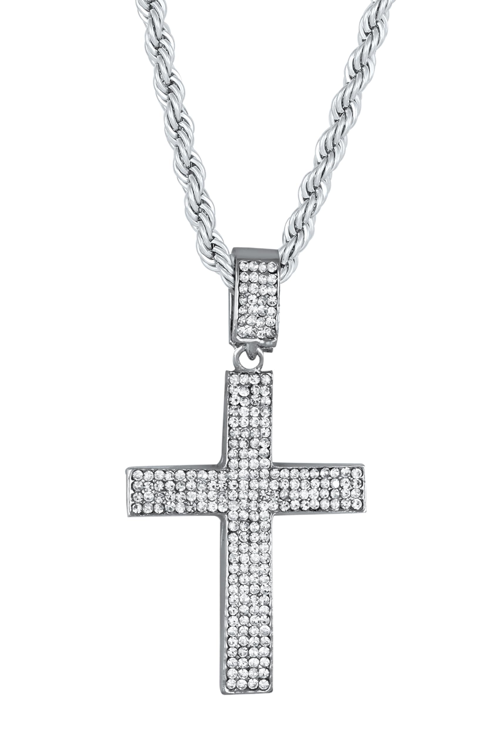 MEENAZ Pendant for Men Silver chain men Boys locket Necklace Boy Stainless Steel neck lockets mens chains fashion Long Stylish Chain Cuban Link Miami Iced Cubic Zirconia diamond Hip hop Rapper 109 (B0CXPZ33H6) Amazon Price History, Amazon Price Tracker