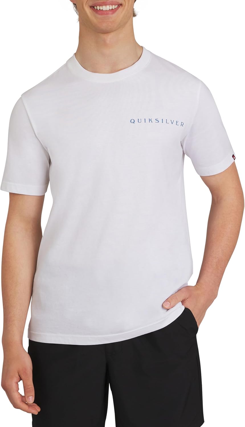 Quiksilver Men's Soft Cotton Premium Tee Short Sleeve T-Shirt