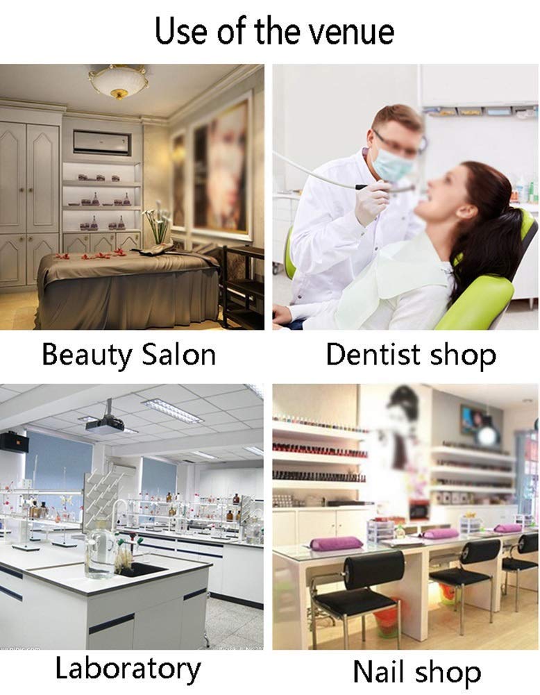 Ruchome Wózki, Domowe Serwowanie Koszyk 3-Półki Salon Piękności Wózek Na Kółkach Hamulcowych Z Szufladą, Klinika Szpitala Sprzęt Medyczny Wózek Z Ruchomym Brudu Wiader/Beżowy/2 Szufladami