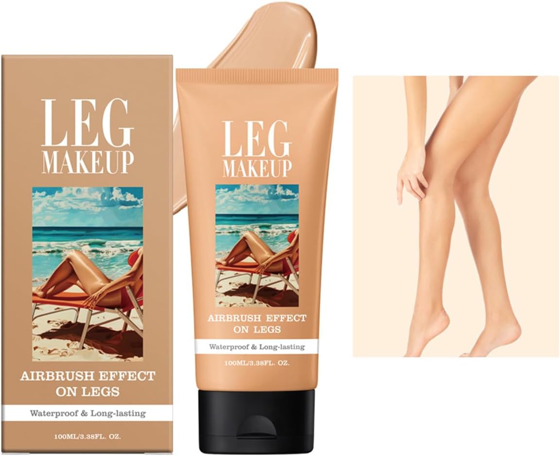 Miracle De Paris Leg Makeup, Waterproof and Long-lasting Body Perfector for a Perfect Complexion, for All Skin Tones (#2)