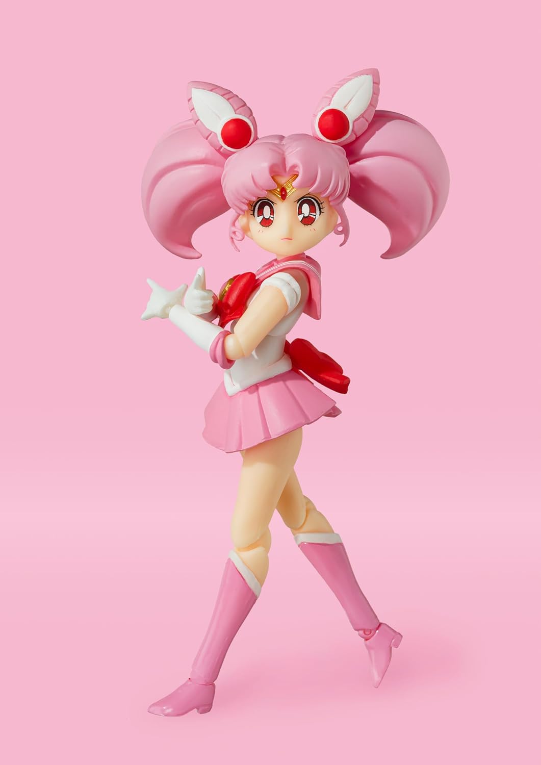 TAMASHII NATIONS - Pretty Guardian Sailor Moon - Sailor Chibi Moon (Animation Color Edition), Bandai Spirits S.H.Figuarts Action Figure