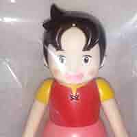 タケミ製 アルプスの少女ハイジ ソフビ フィギュア アルプスの少女ハイジ タケミ8cm ソフビ人形 ミニサイズ 昭和