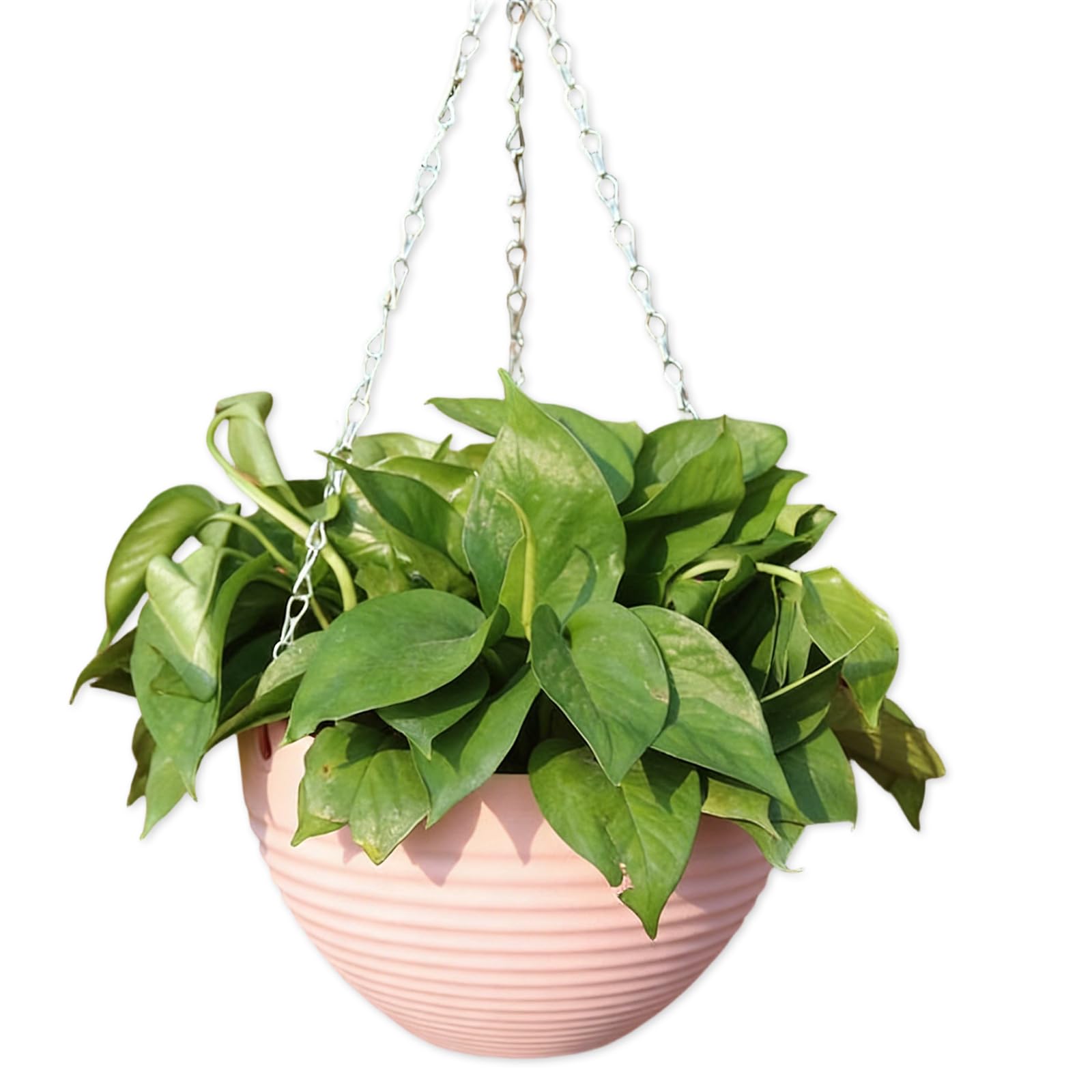 Hanging Plant Pot, Hanging Basket Brackets Outdoor, Ceiling Hooks, Hanger Basket, Balcony for Railing, Strawberry Planter, for Indoors & Outdoor