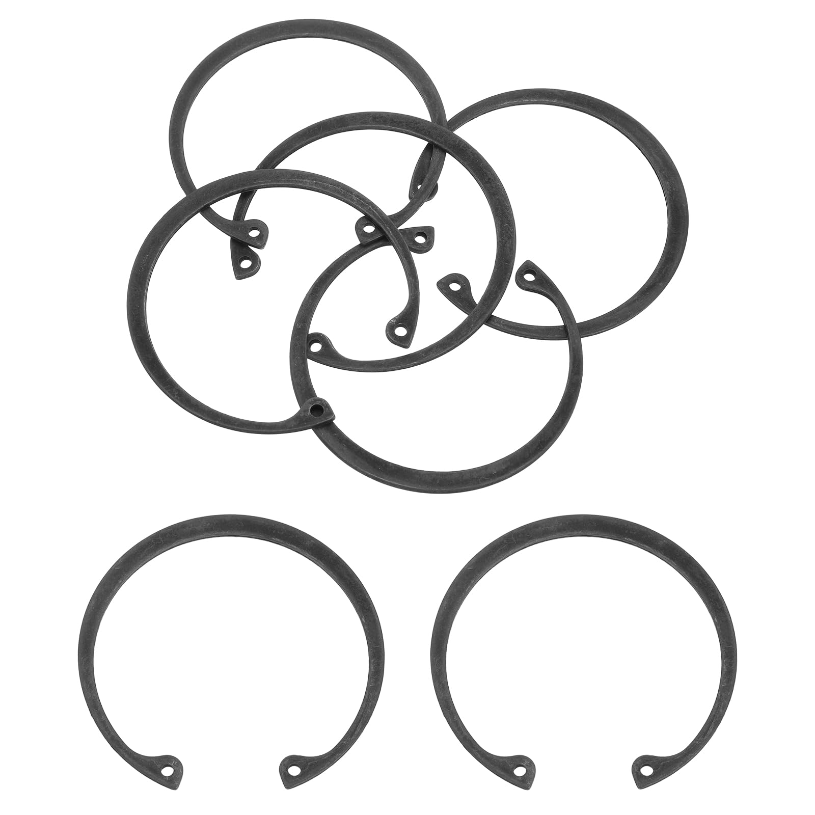 Internal Retaining Rings - 5 Pcs Spring Steel -8