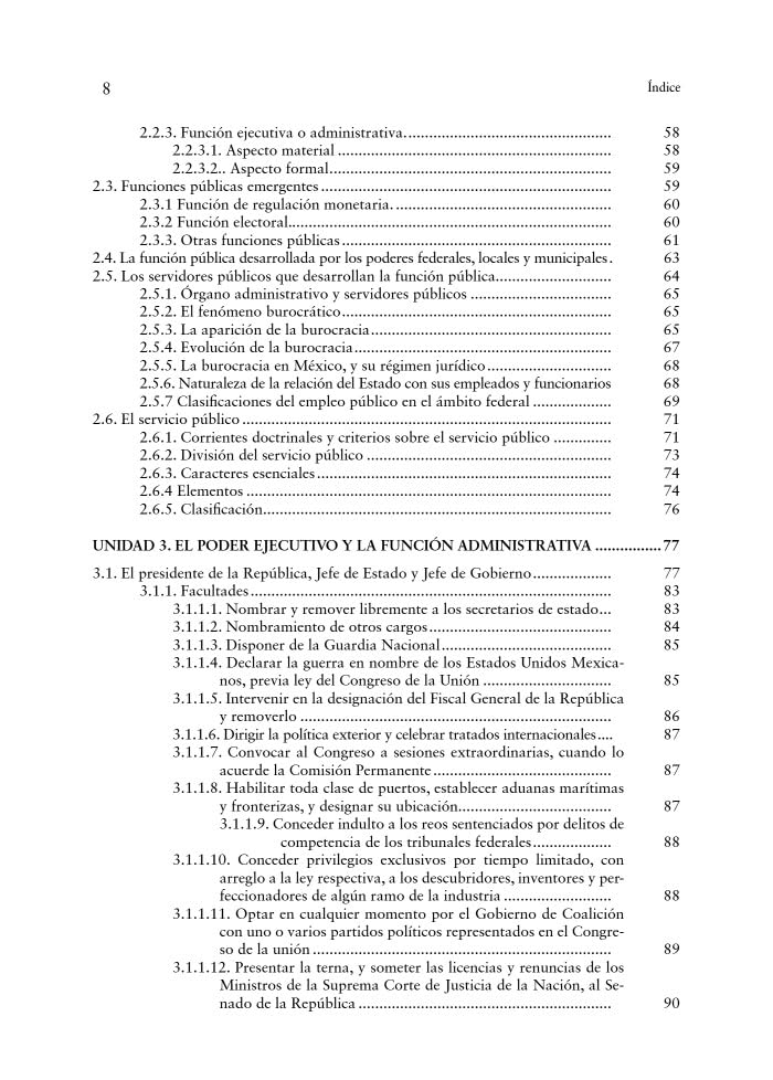 Derecho Administrativo (Manuales de Derecho Administrativo, Financiero e Internacional Público -Mexico-)
