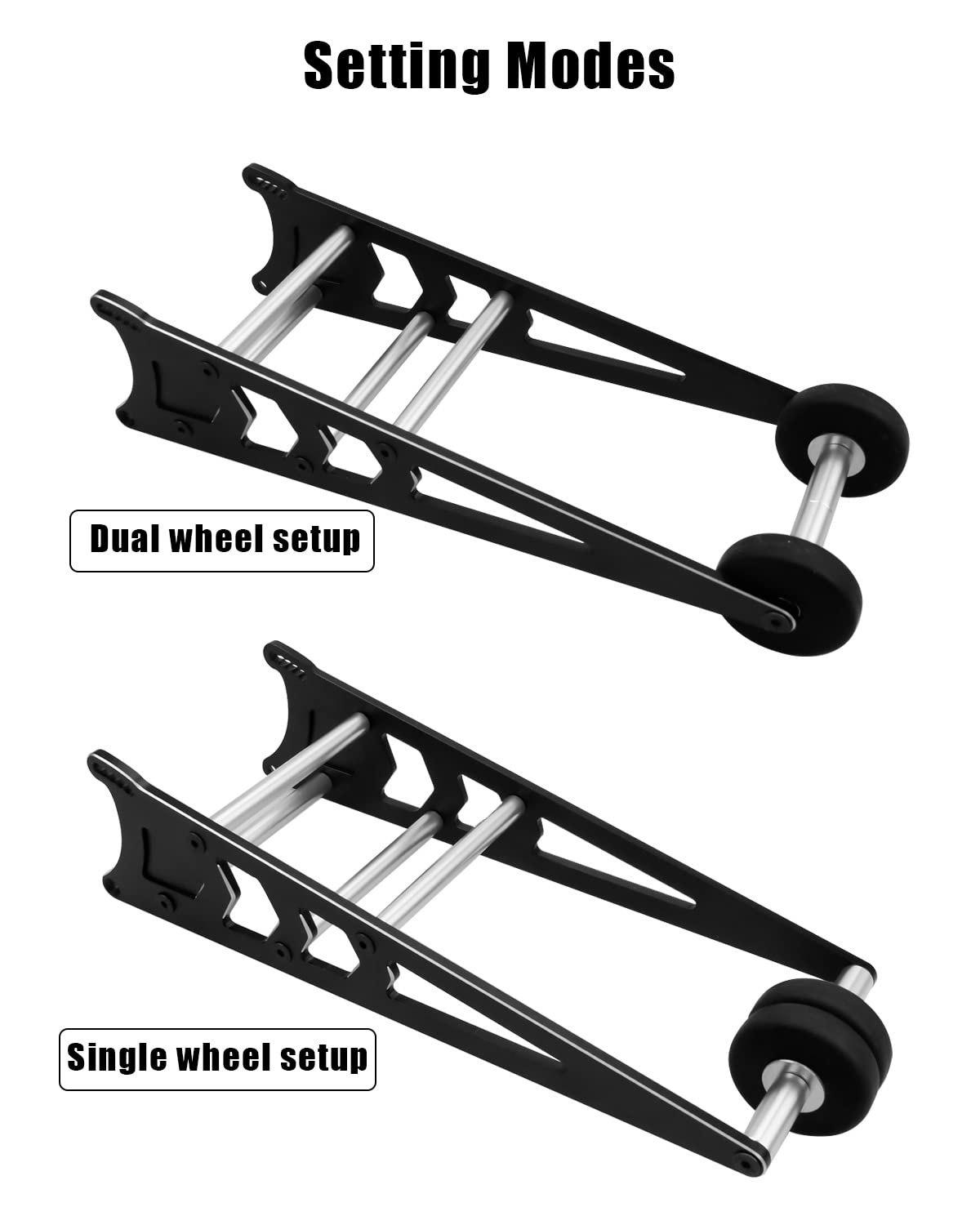 HYPER GO 14120 1/14 Scale RC Car Accessories Wheelie Bar, Spare Parts RC for H14BM & 14210