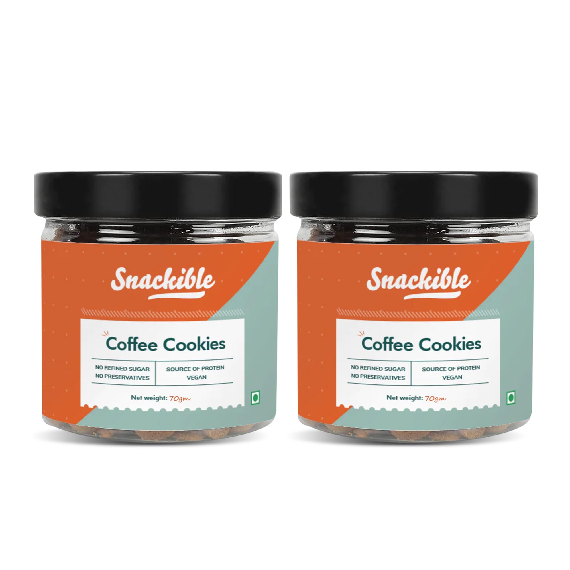 See full amazon price history chart for Snackible Coffee Cookies - 70gm (Pack of 2) | Healthy Cookies | Vegan | No Refined Sugar | No Maida | Source of Protein & Fibre Snackible Coffee Cookies - 70gm (Pack of 2) | Healthy Cookies | Vegan | No Refined Sugar | No Maida | Source of Protein & Fibre (B0CJRQ6P11) Amazon Price History, Amazon Price Tracker
