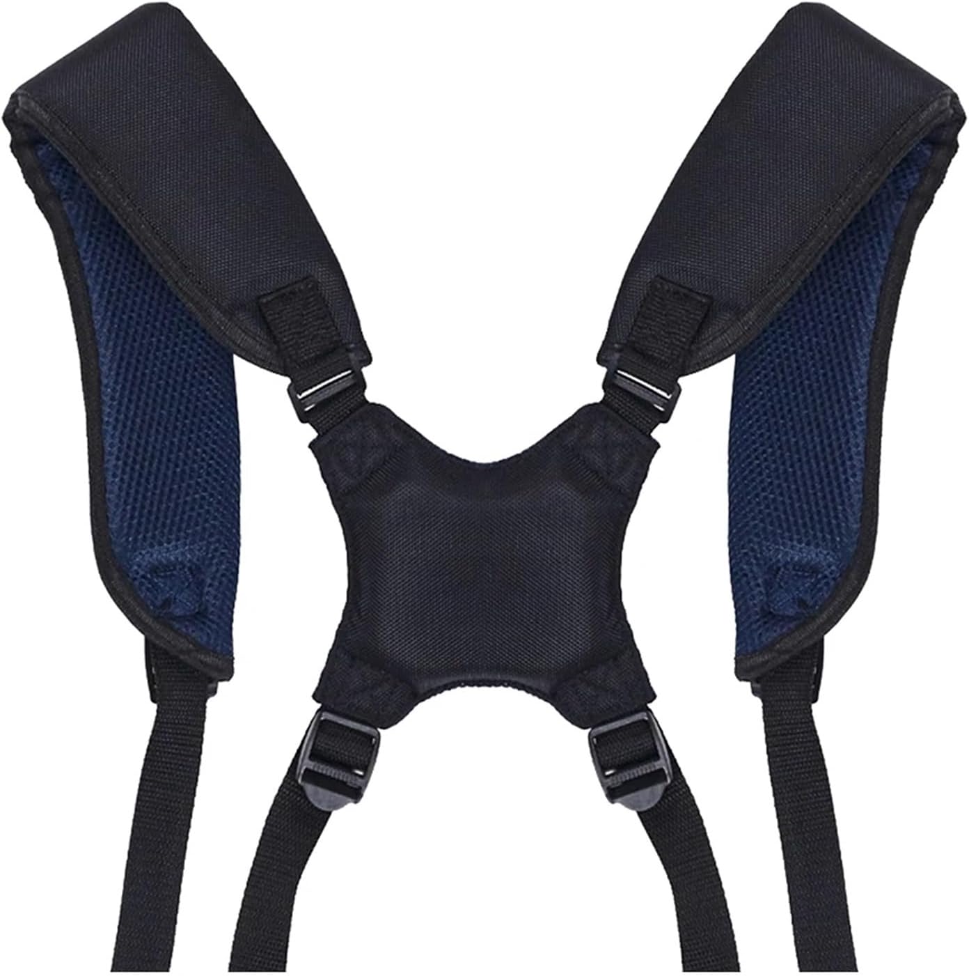 Golf Bag Straps Golf Double Shoulder Strap Adjustable Padded Replacement Comfort Bag Accessories with 4 Rotate Buckles