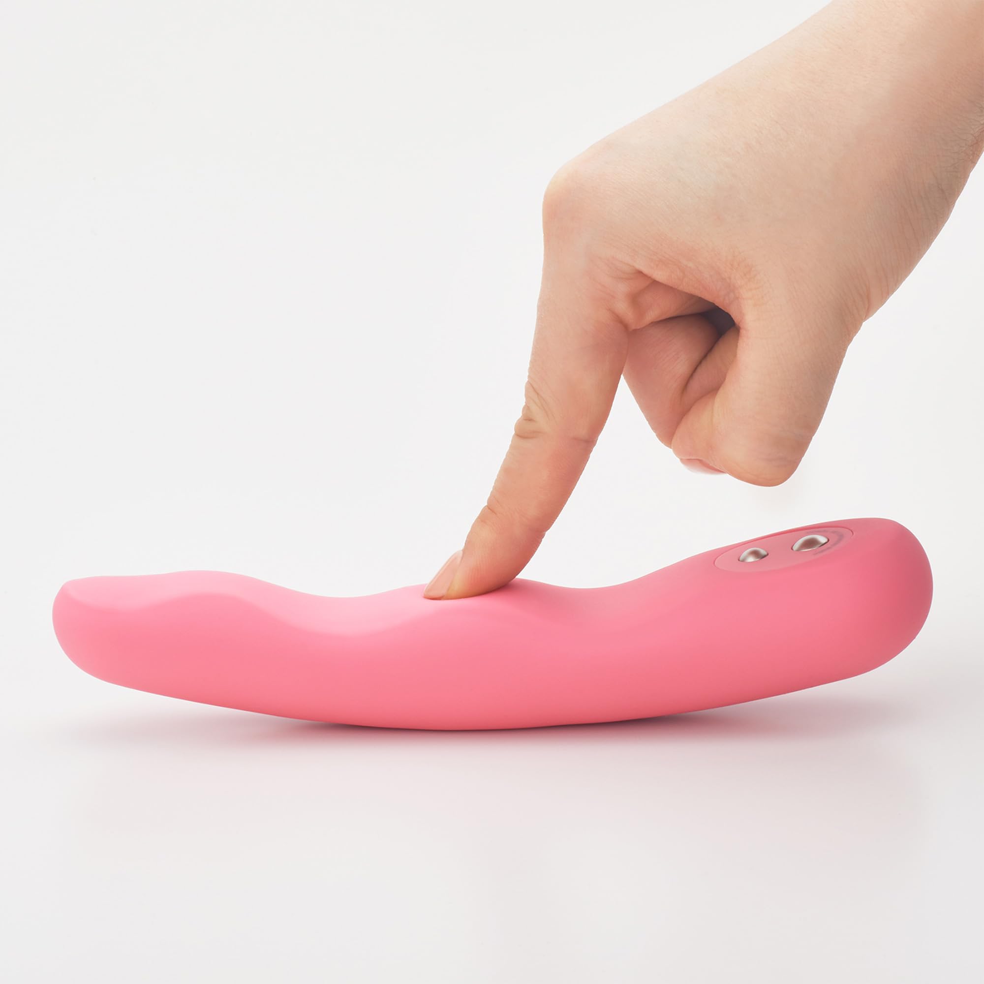 iroha MINAMO, Vibrator beschichtet mit weichem Soft-Touch Silikon, Vibratorenset mit Ladestation und Aufbewahrungsbox, Nadeshiko Pink