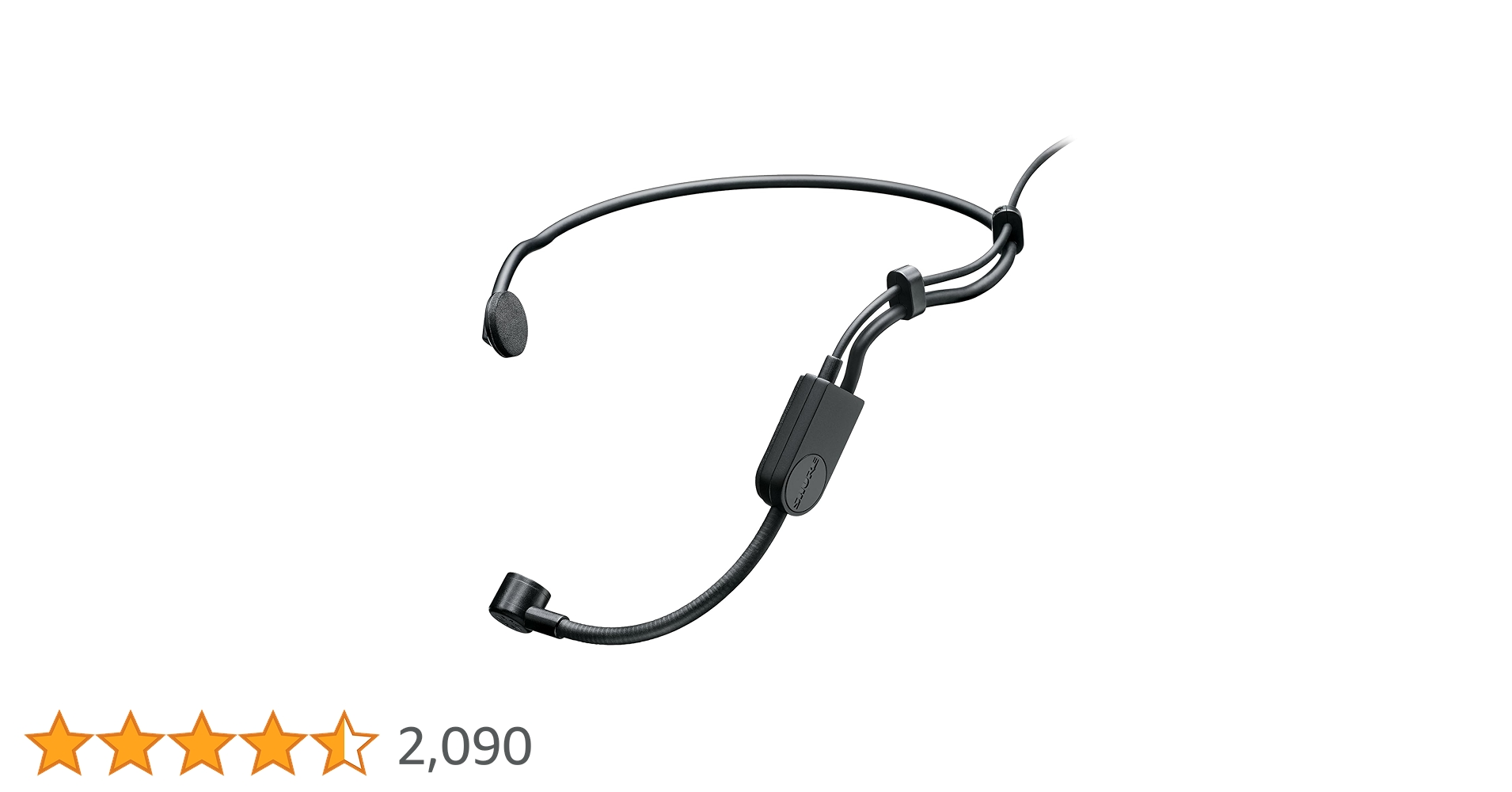 SHURE 有線ヘッドセット イヤーパッド付き PGA31-TQG Shure PGA31-TQG Headworn Microphone for Shure Wireless