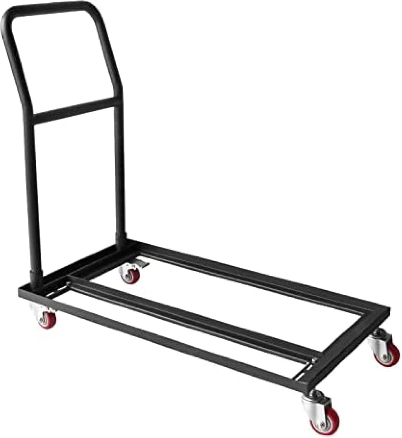 Folding Chair Dolly Black MultiFunction Folding Chair Cart