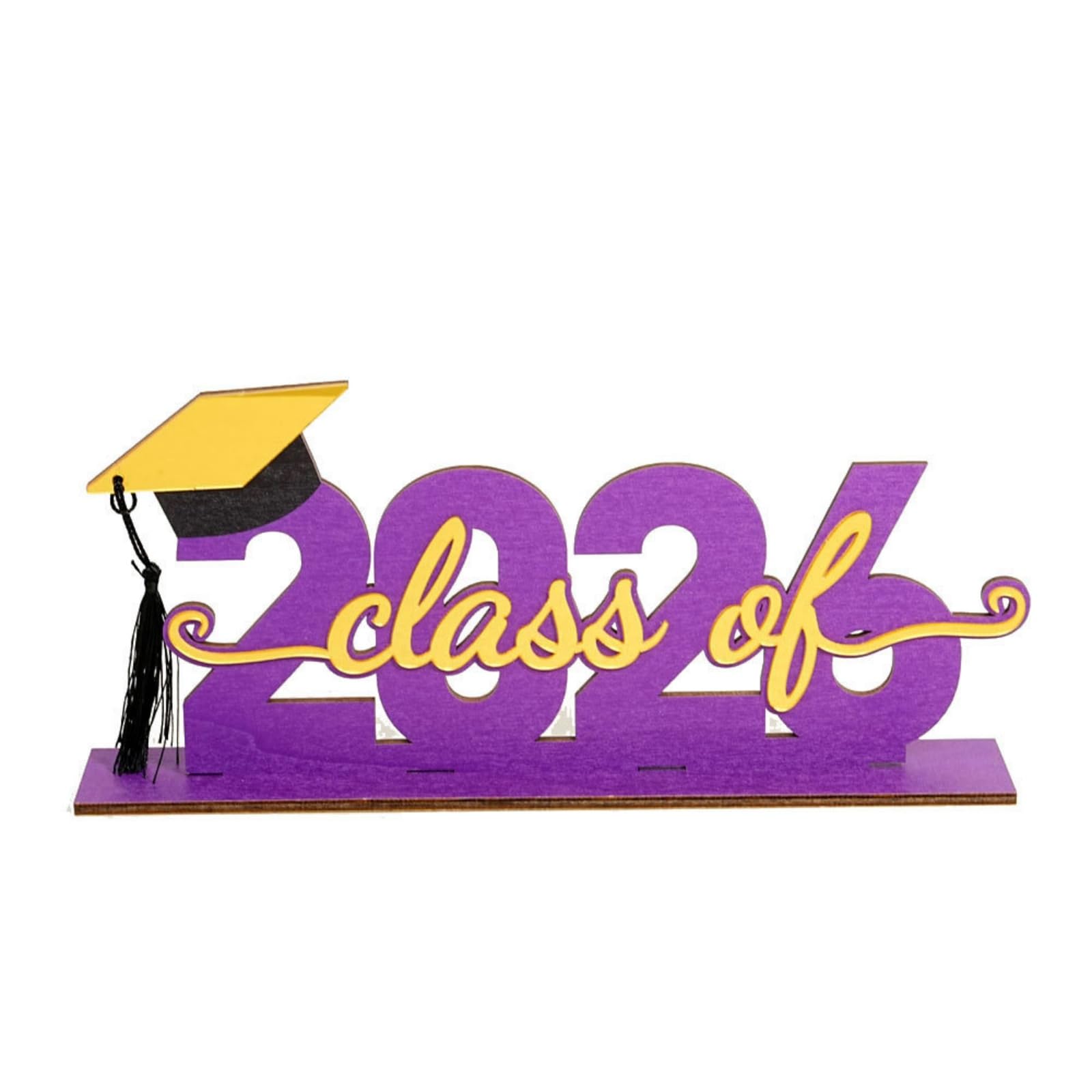 Class of 2026 Wooden Table Centerpieces Graduate Signs for Graduation Parties Favor 2026 Decorations Decoration