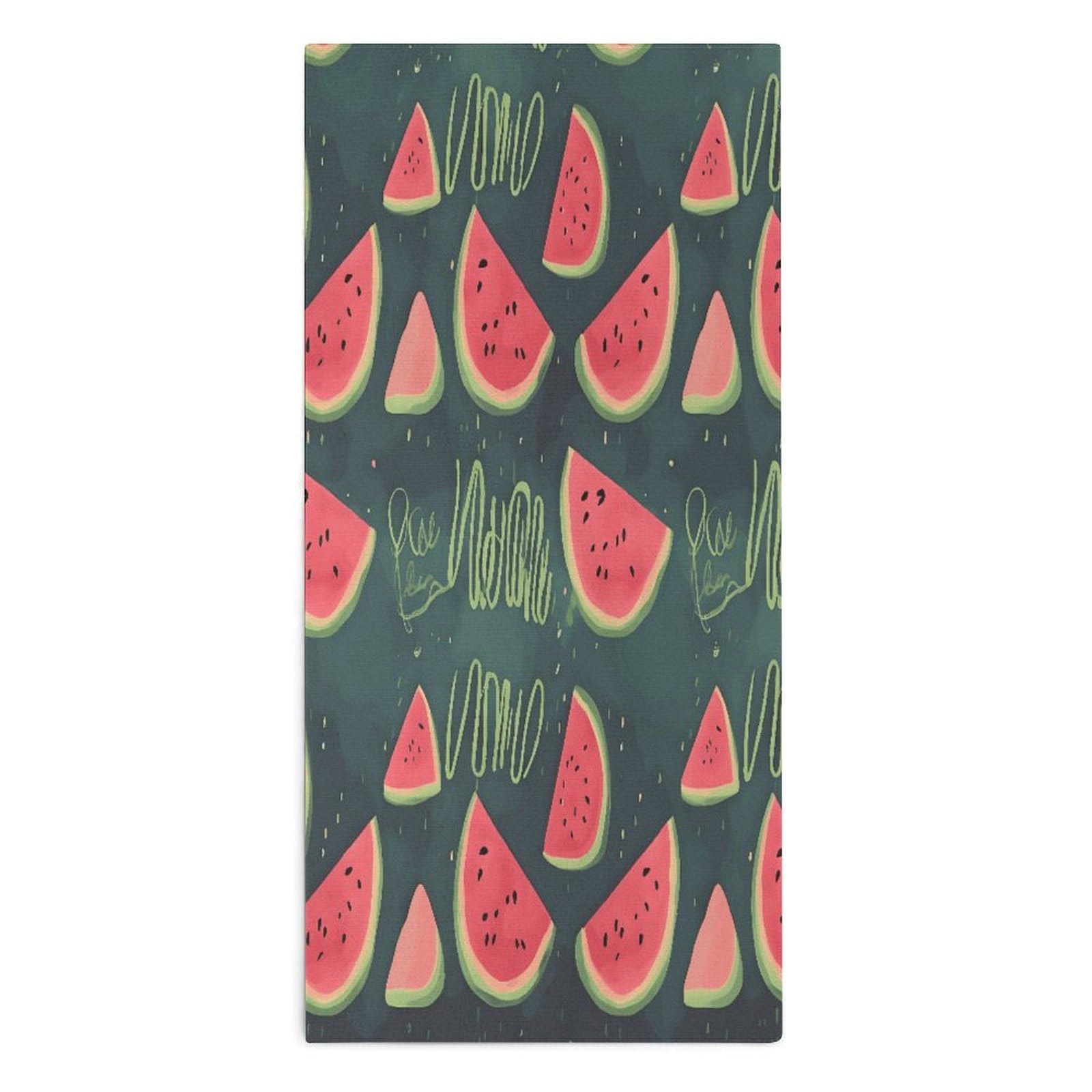 YUXBVKRS in A Melon Hand Towels for Bathroom 14x29 Inch