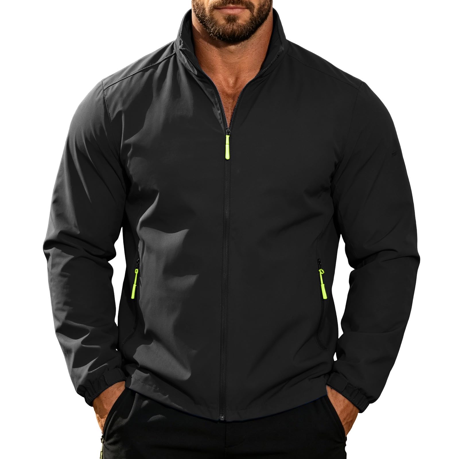 Regenjacke Herren Wasserdicht Windbreaker Fahrrad Trekking Laufjacke Mit Kapuze Windstopper Outdoorjacke Atmungsaktiv Regenjacken Reise Wanderjacke Winddichte Fahrradjacke Outdoor Trekkingjacke