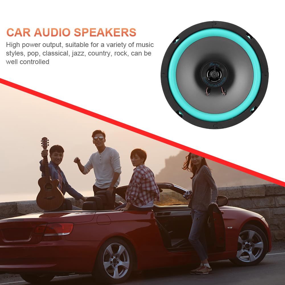 Haut-parleur Coaxial Voiture 16,5 Cm – Coque Fer, Bobine Vocale, Réponse Fréquence 70Hz-18kHz, Améliore Ton Son Auto - 9