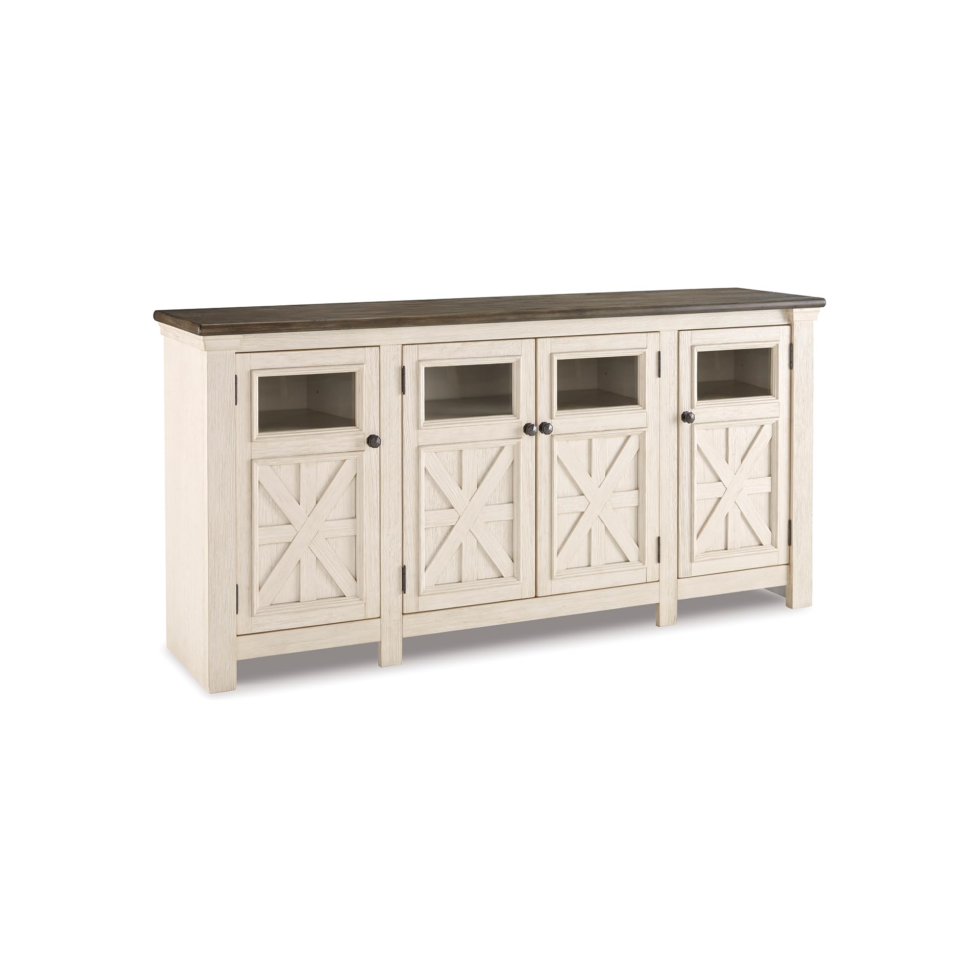 Signature Design by Ashley Bolanburg Extra Large TV Stand Two-tone