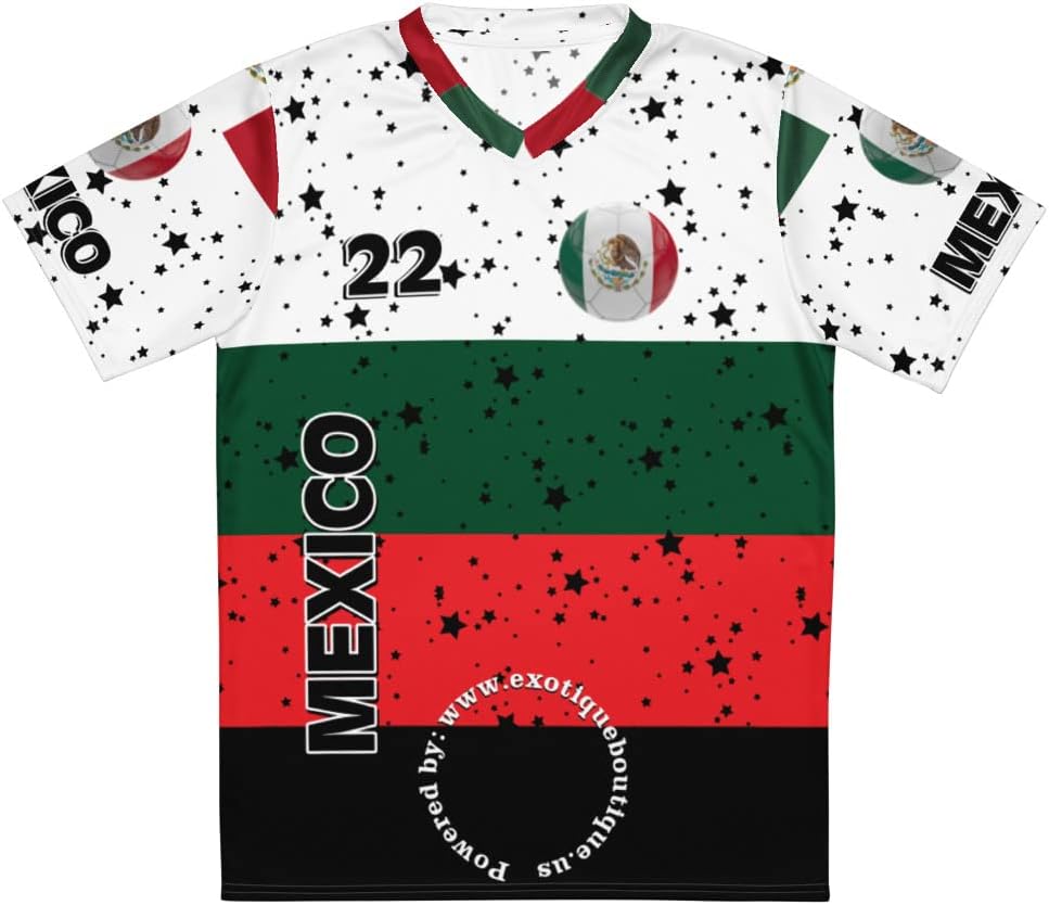 Recycled Unisex Sports Jersey, kr8vsosllc,kr8vsosllc, USA National Soccer Team, Fake USA Jersey with Stars, American Soccer.