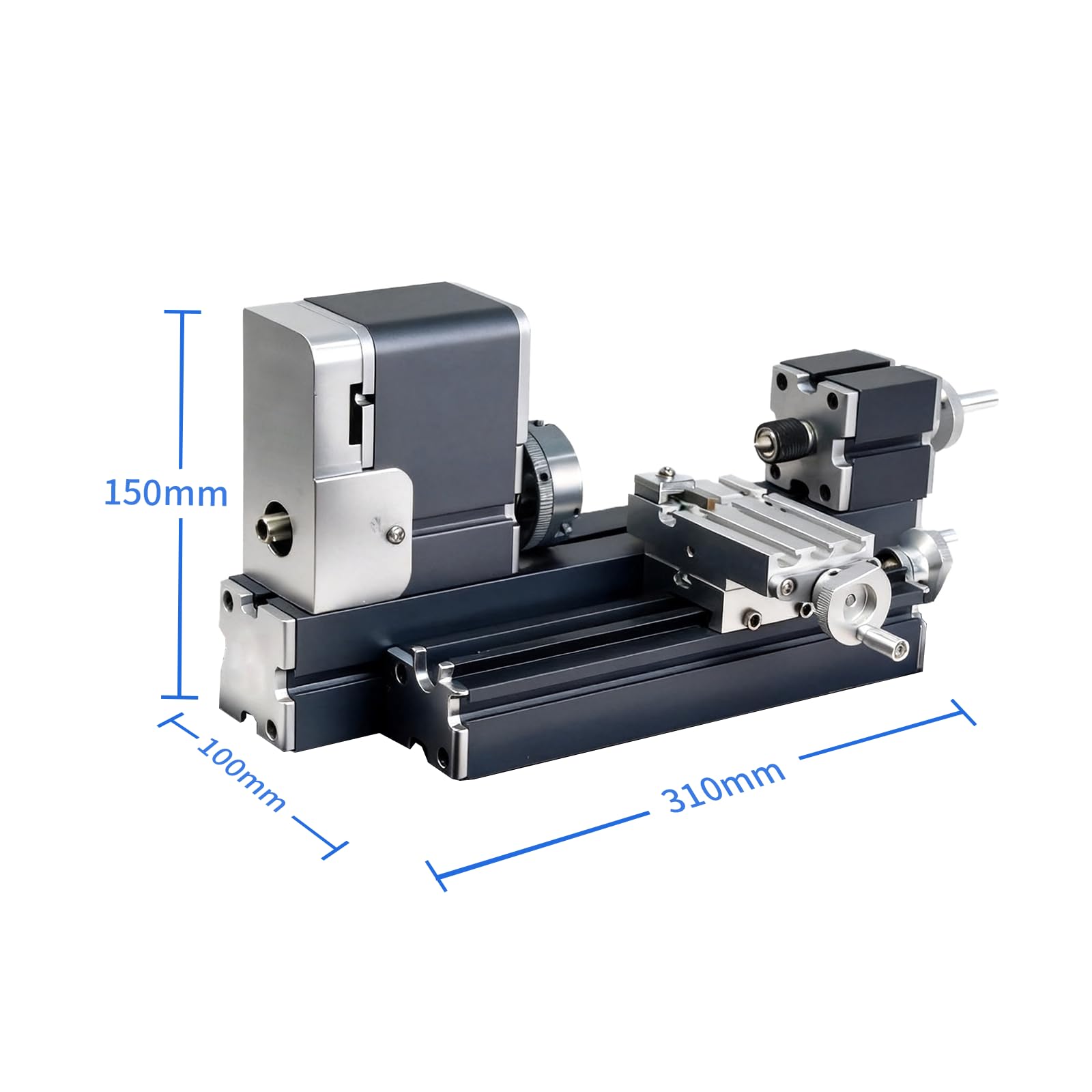 Mini Metal Lathe Machine - 20,000RPM for DIY & Crafts -6
