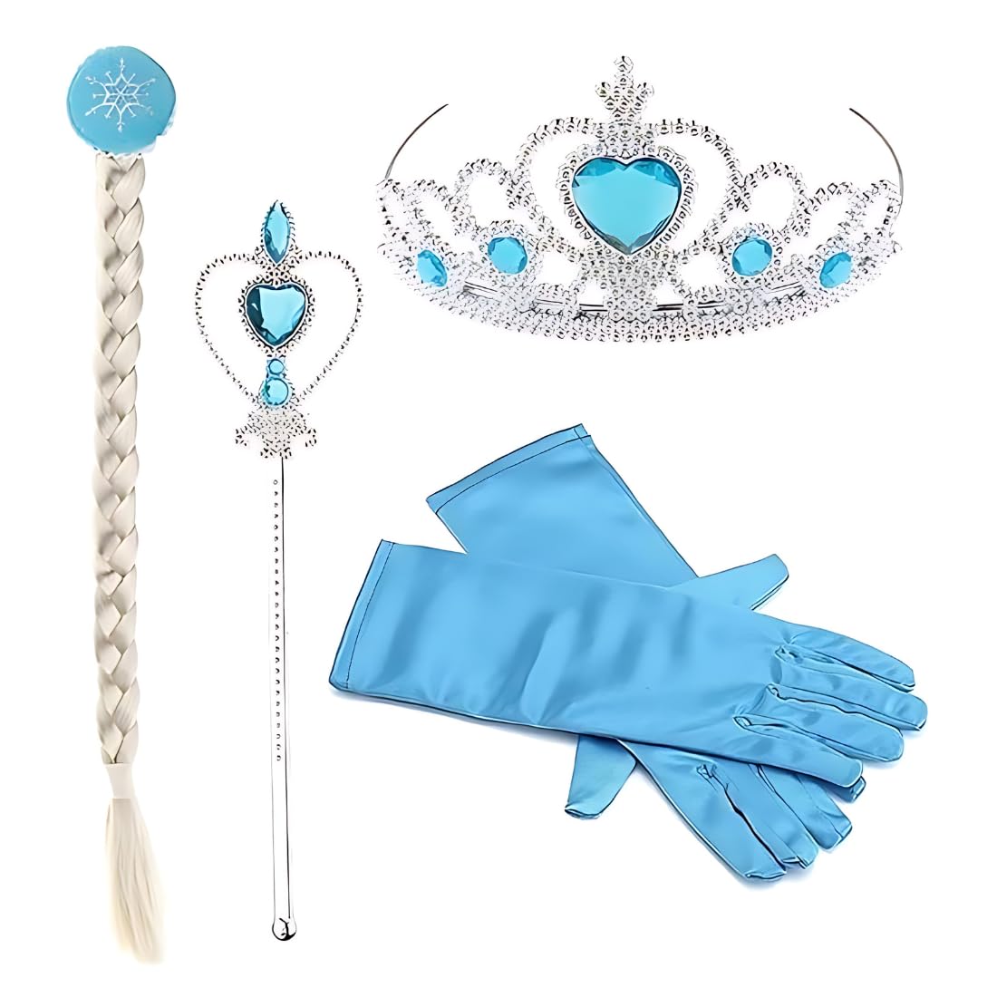 FASHIONSLIQUE® Princess Accessories For Girls | Birthday Party Favors | Elsa Accessories, Crown Wand, Unicorn Headband For Fairytale Theme Parties (B0D96LT1R1) Amazon Price History, Amazon Price Tracker