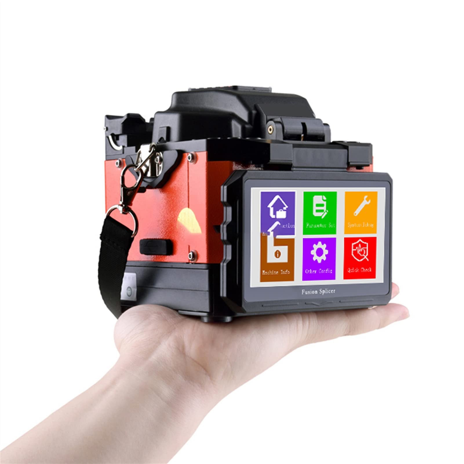sklejarka, Wielojęzyczny T-307H. Wysoka precyzja cyfrowego Fusion Splicer Splicer Fiber Spliter T-307H
