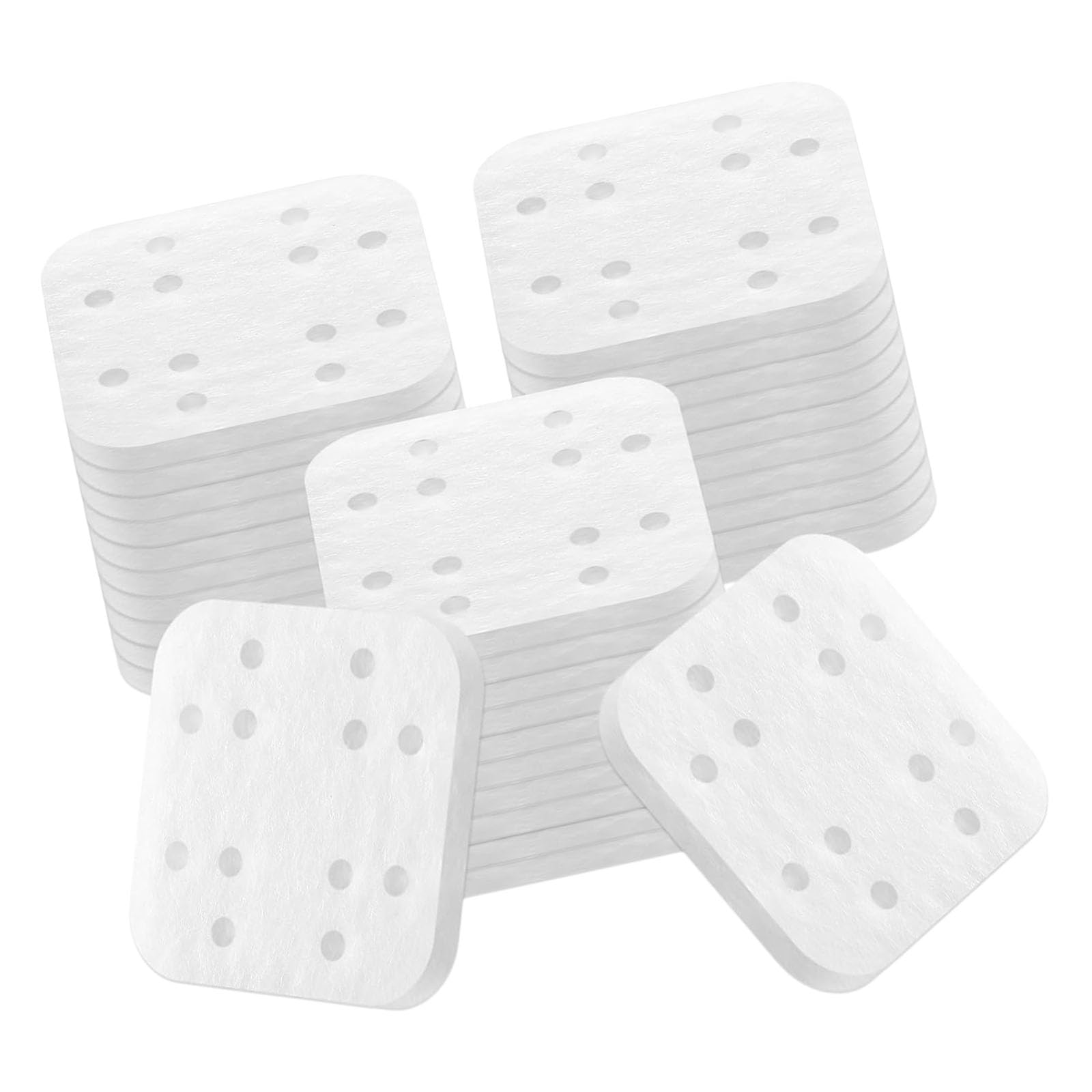 Tsophreniq Of 60 Soft Cotton Water Descaler Pad Demineralization Mat Great for HM713 HM813S Humidifiers Prevents White Water Care Pad