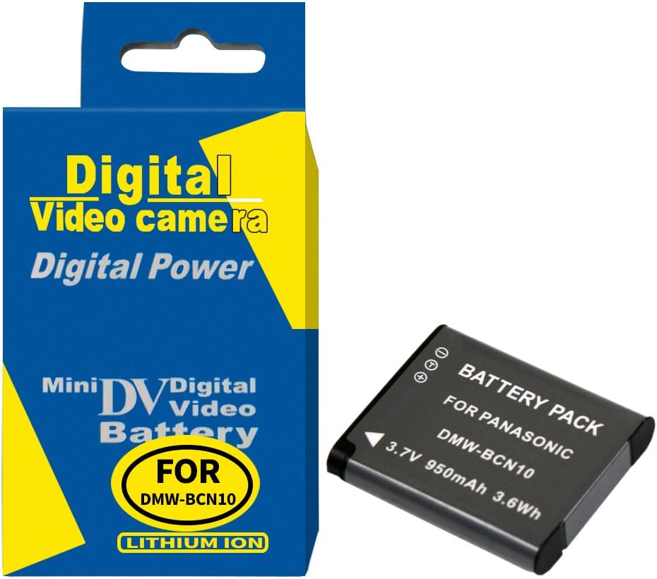 RUISI Replacement DMW-BCN10 Battery for Panasonic Lumix DMC-LF1,Lumix DMC-LF1K, Lumix DMC-LF1W camera