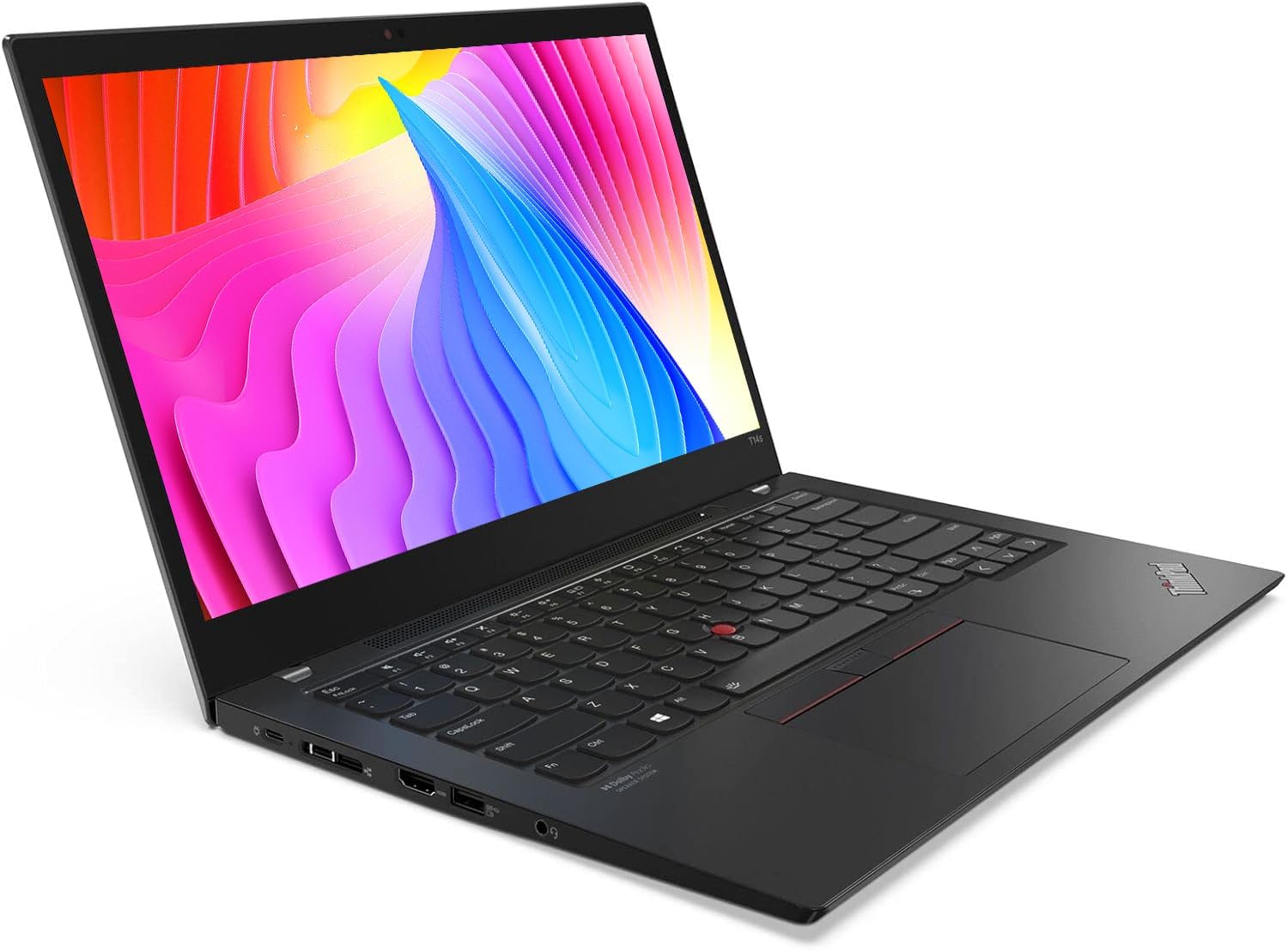Lenovo ThinkPad T14s Gen 2 Ordinateur Portable Professionnel 14 Pouces FHD Intel Core i7-1185G7 32 Go RAM 512 Go SSD Windows 11 Pro Reconditionné
