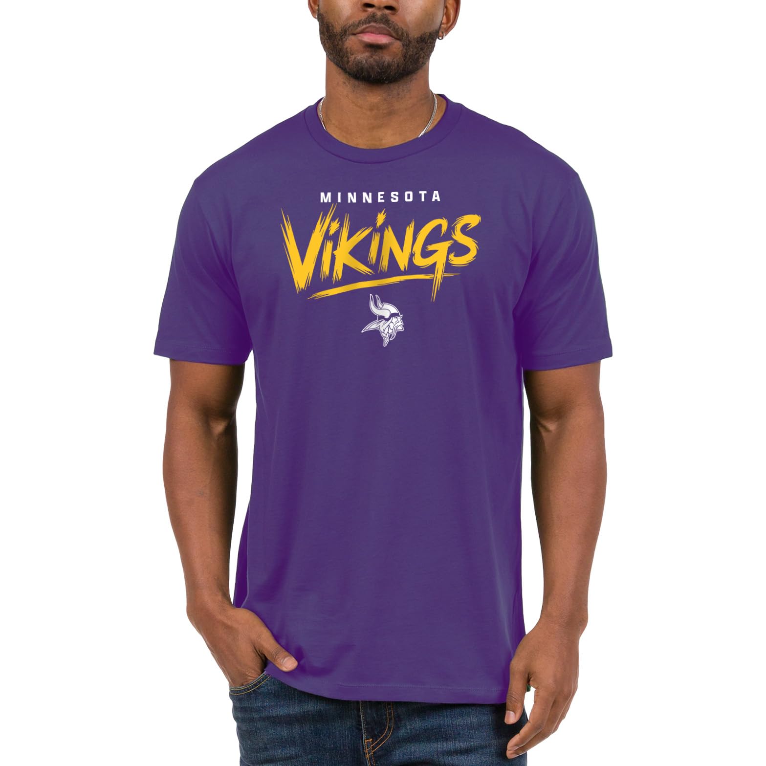 Junk Food NFL - Wild Brush - Unisex Adult Short Sleeve Fan Tee โ image 1