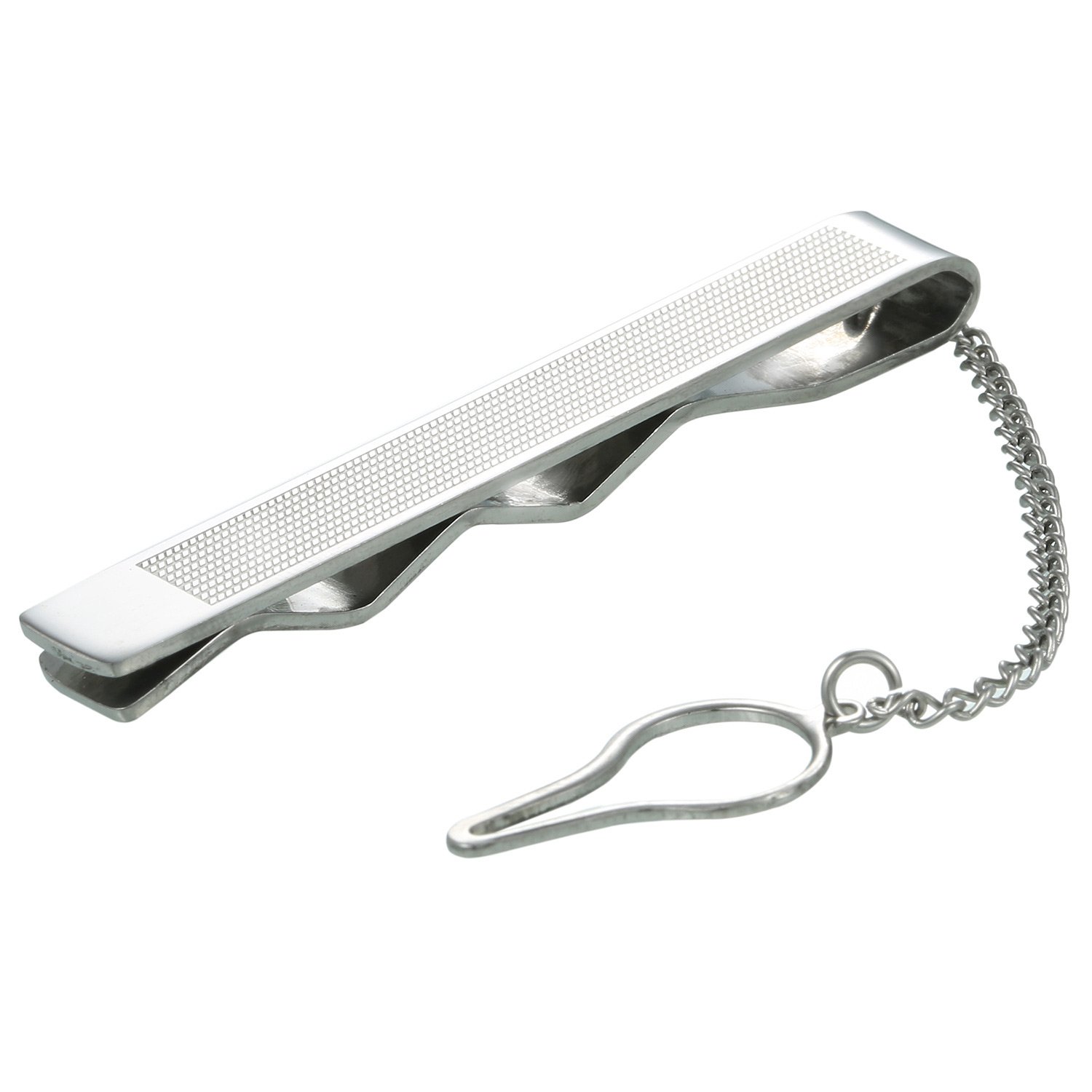 DonDon alfiler Pinza Clip de Corbata para Hombres Acero Inoxidable Diferentes diseños