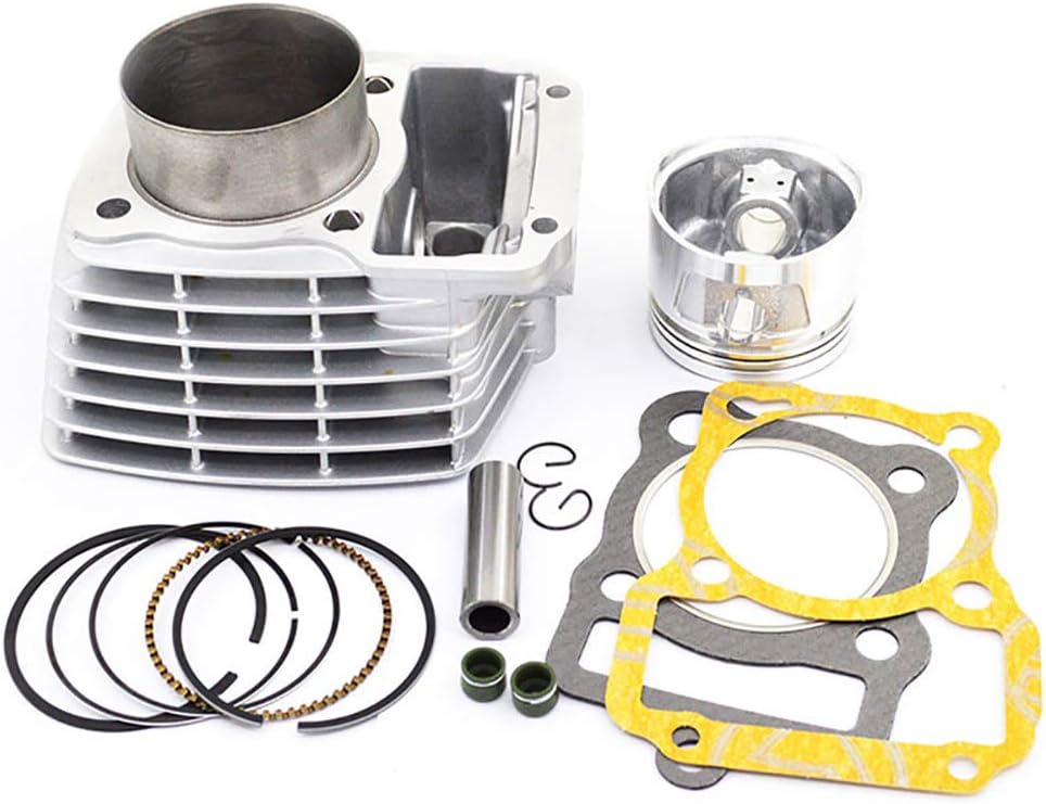 56.5mm Cylinder Piston Rebuild Kit Compatible with Coolster Roketa Zongshen CG 125cc 157FMI ATV Dirt Bike Pit Bike