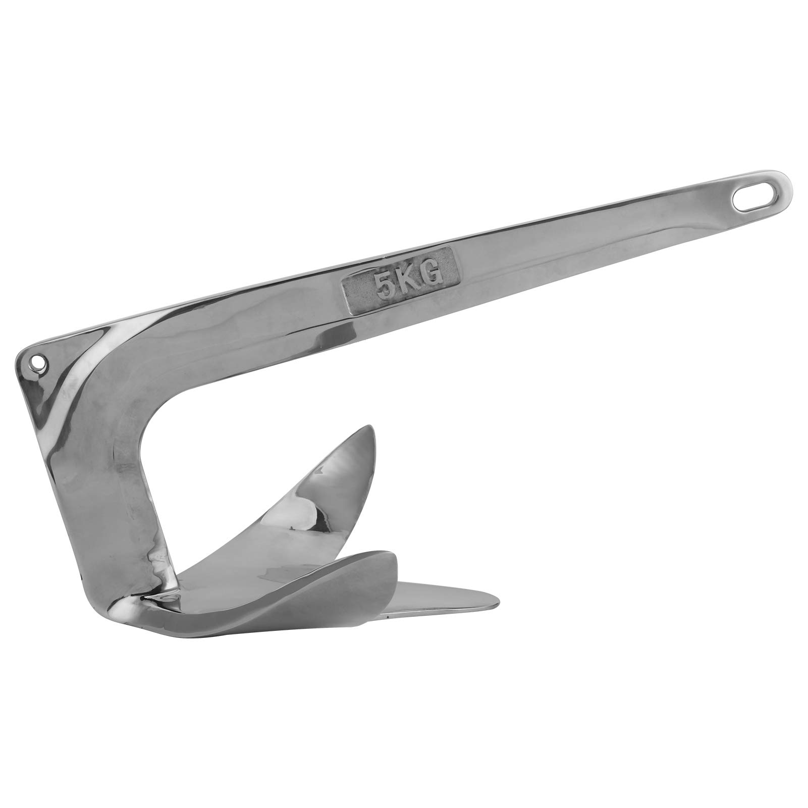 Ancora Claw Force Rampino in Acciaio Inossidabile 316, Ancora per Barca per gommone Kayak Yacht Marine, 11 libbre/5 kg per carichi Pesanti con Eccellente Potere di Tenuta nel