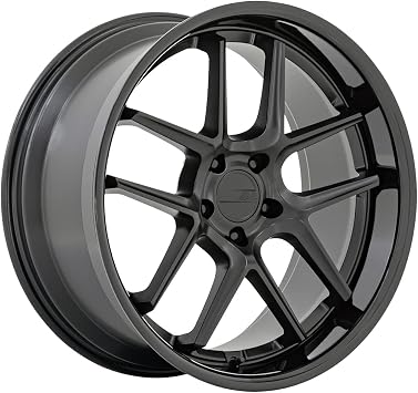 American Racing AR942 BISHOP 20X12 5X115 6.74 6mm MATTE BLACK WITH GLOSS BLACK LIP - AR942MB20121506