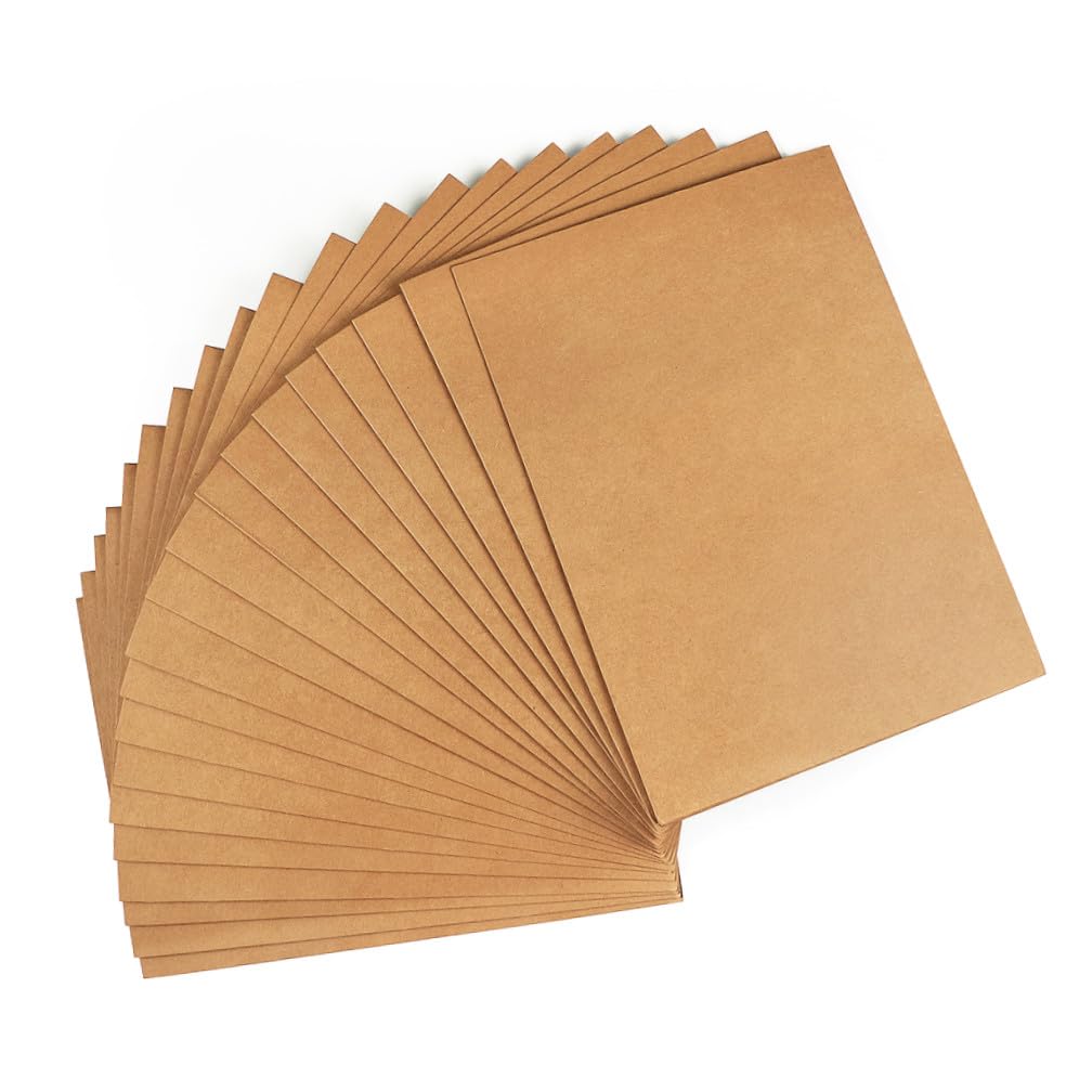 TOYANDONA 20stücke Kraftpapier-präsentationsmappe Verschleißfest Und Langlebig Zur Organisation Von Präsentationsdokumenten Und Büropapieren
