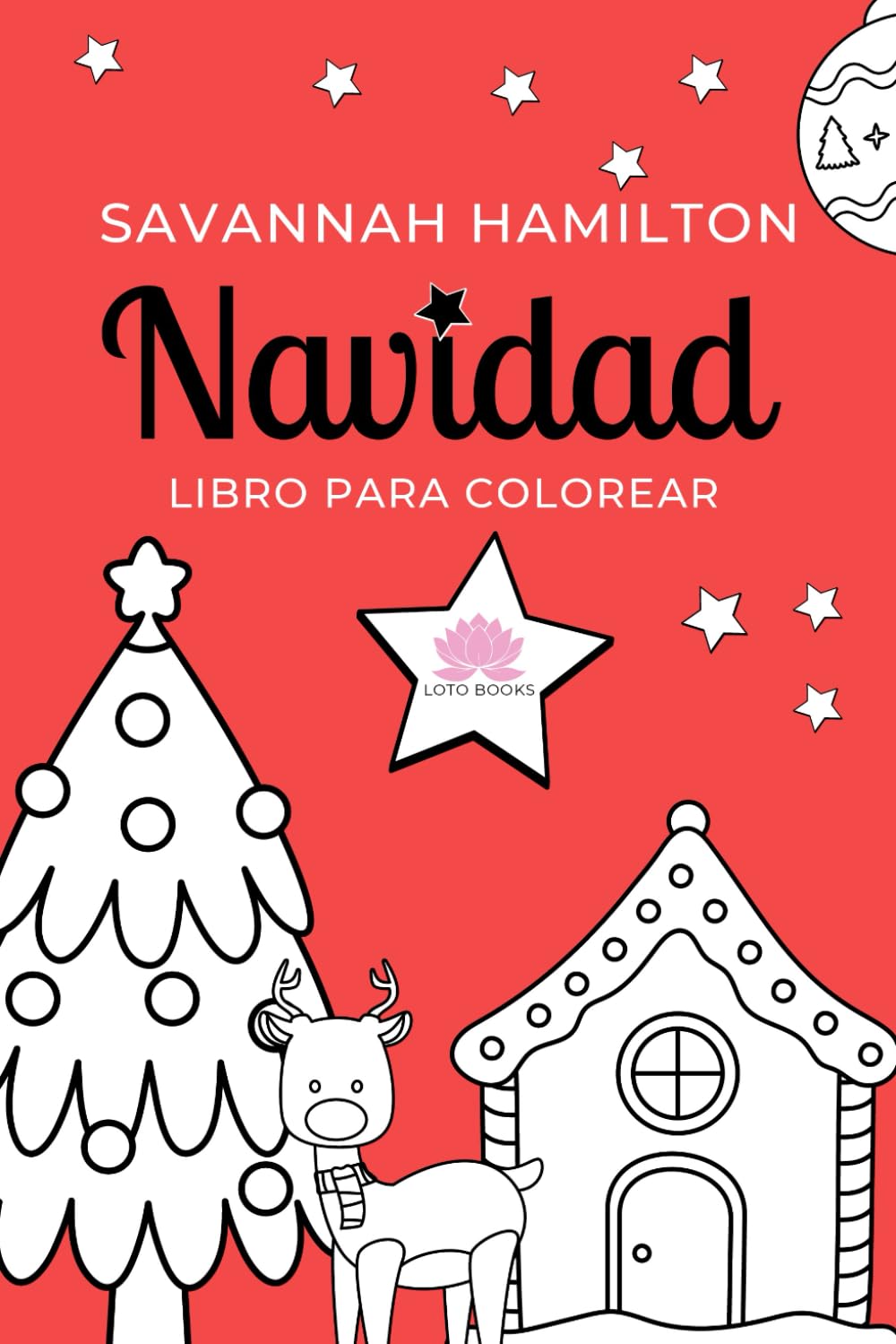 Navidad: Libro para colorear (2 a 6 años)