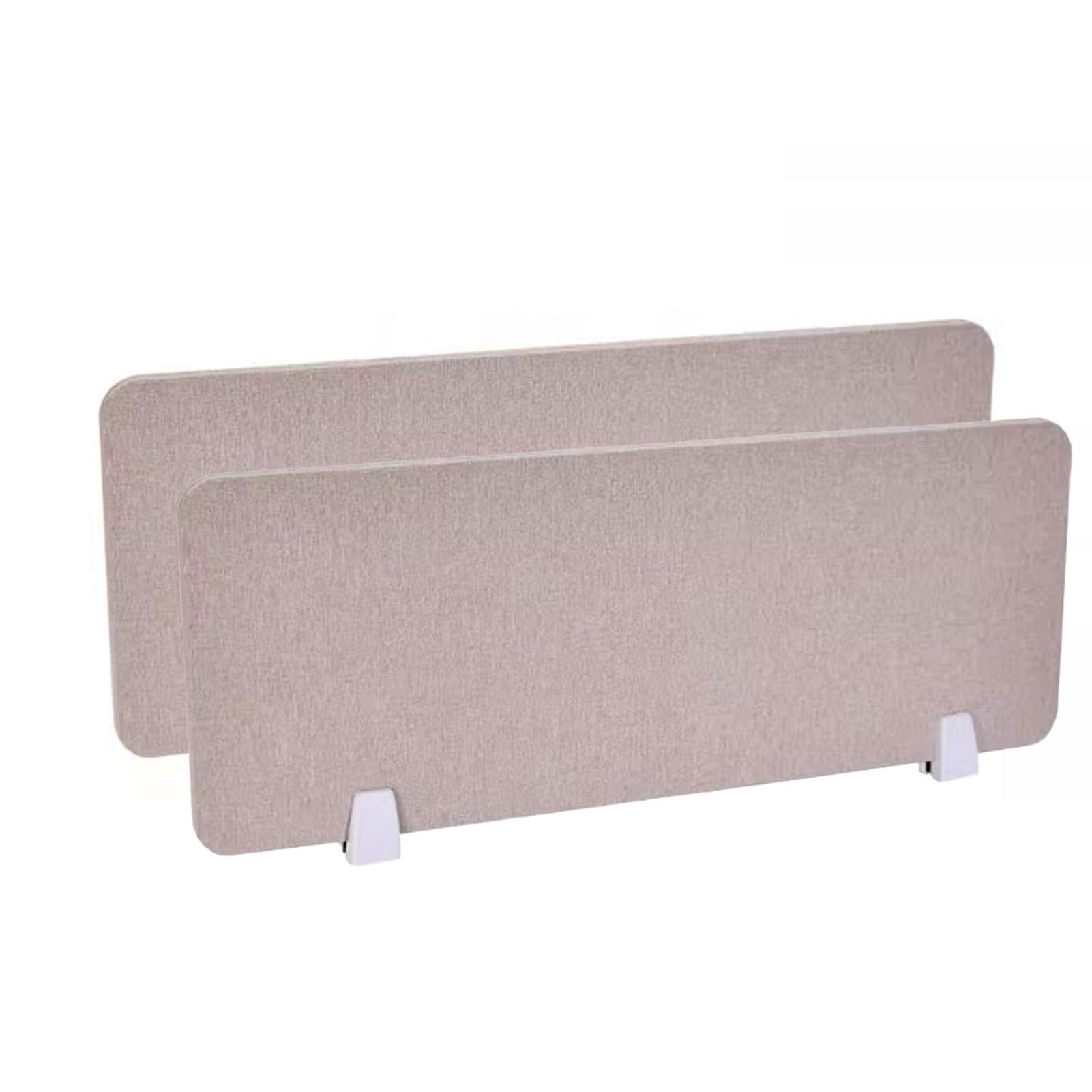 Pannello acustico per la privacy, divisore insonorizzato per la riduzione del rumore dell'ufficio, blocco delle distrazioni visive (2 pezzi, 80 x 30 cm)